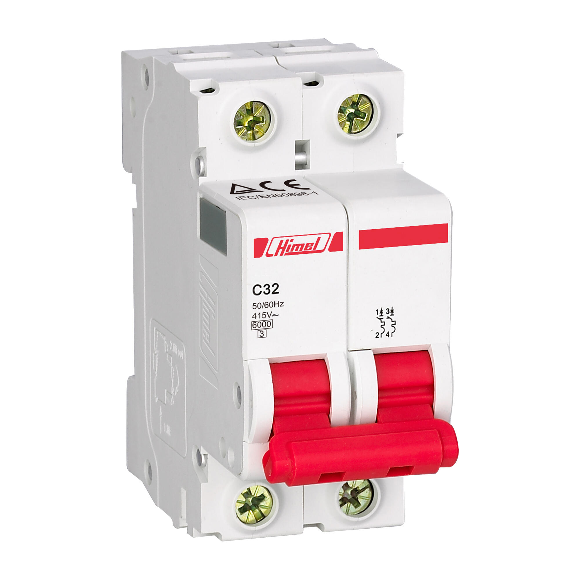Disjunctor Disjunctor Himel 2P, C, 32A, 4.5 kA | Leroy Merlin
