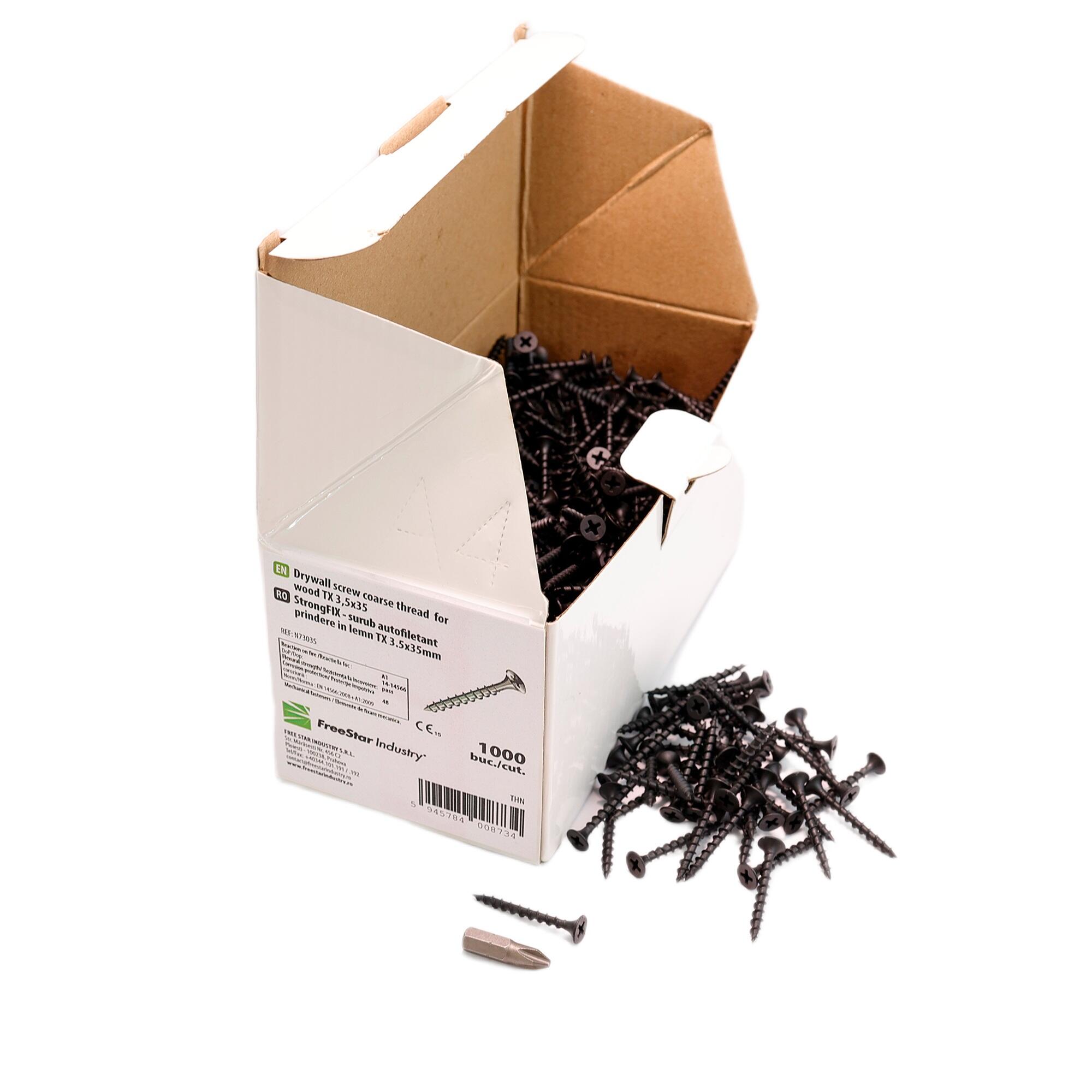 Surub autofiletant lemn, TX StrongFIX, 3.5 x 35 mm