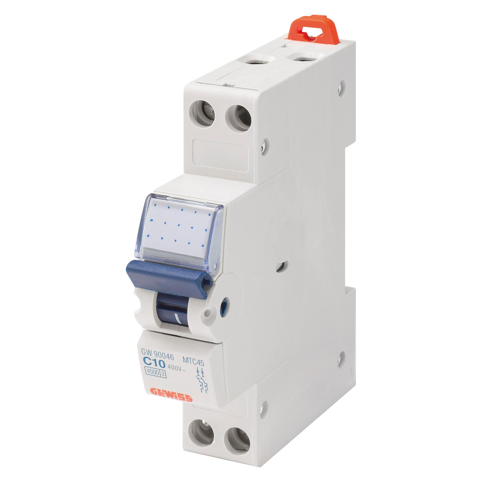 Disjunctor Disjunctor Gewiss 1P+N, C, 16A, 4.5kA | Leroy Merlin