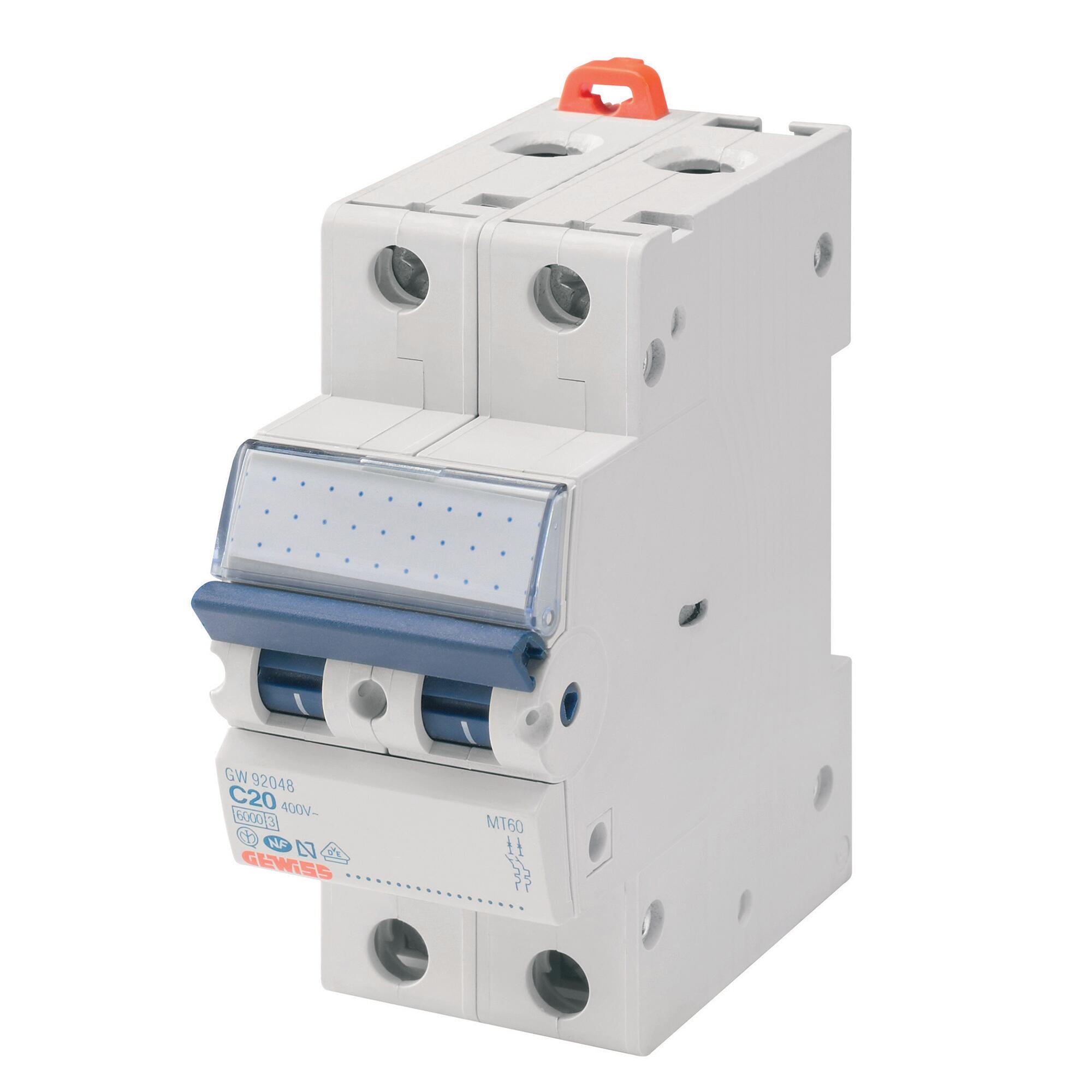 Disjunctor Gewiss 1P+N, B, 40A, 4.5kA