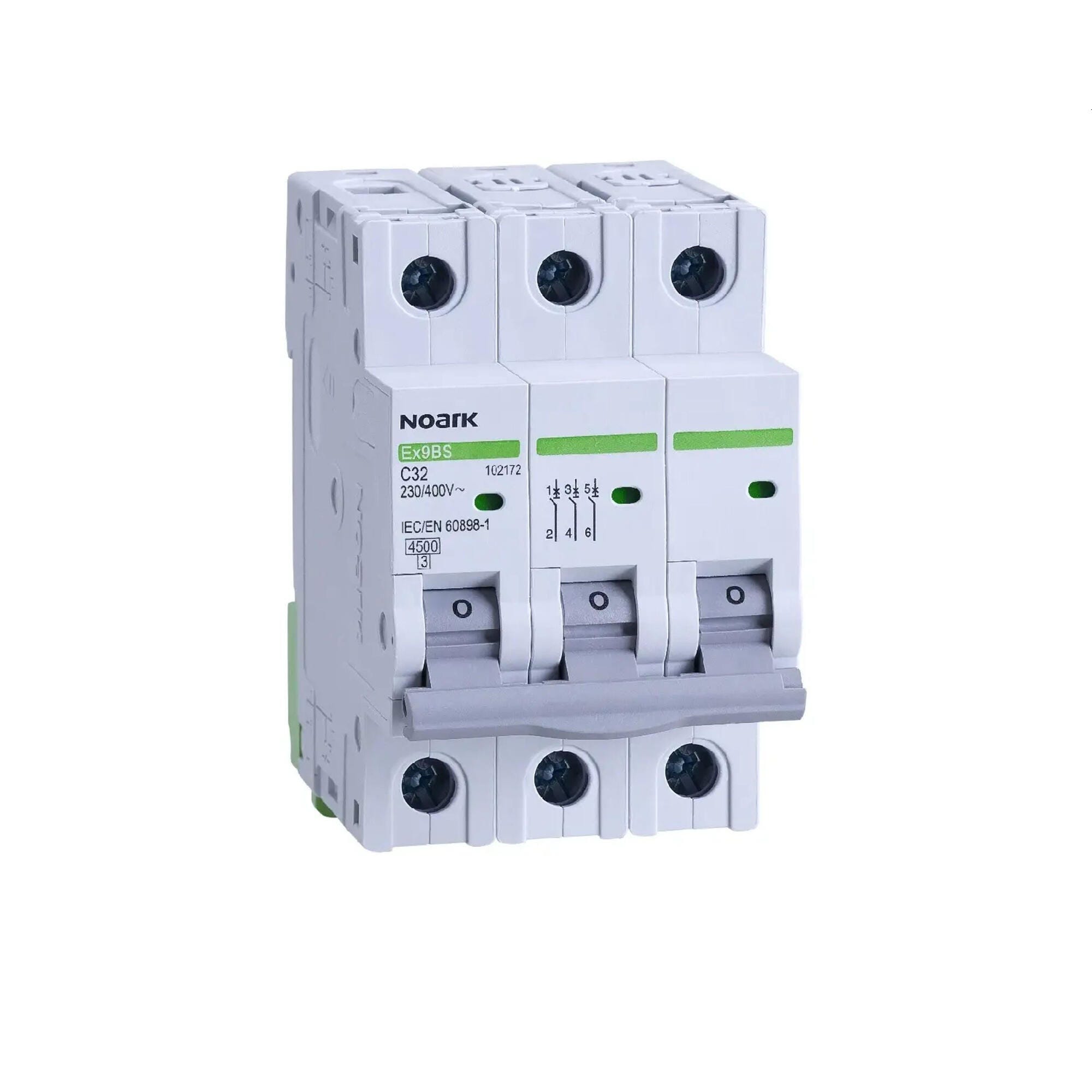 Disjunctor Disjunctor Noark 4P, C, 32A, 4.5 kA | Leroy Merlin