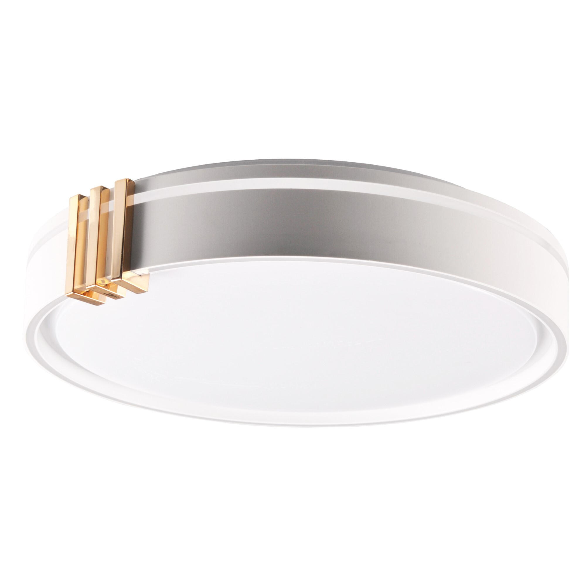 Plafoniera LED Arletta, 48 W, CCT, D40cm, gri
