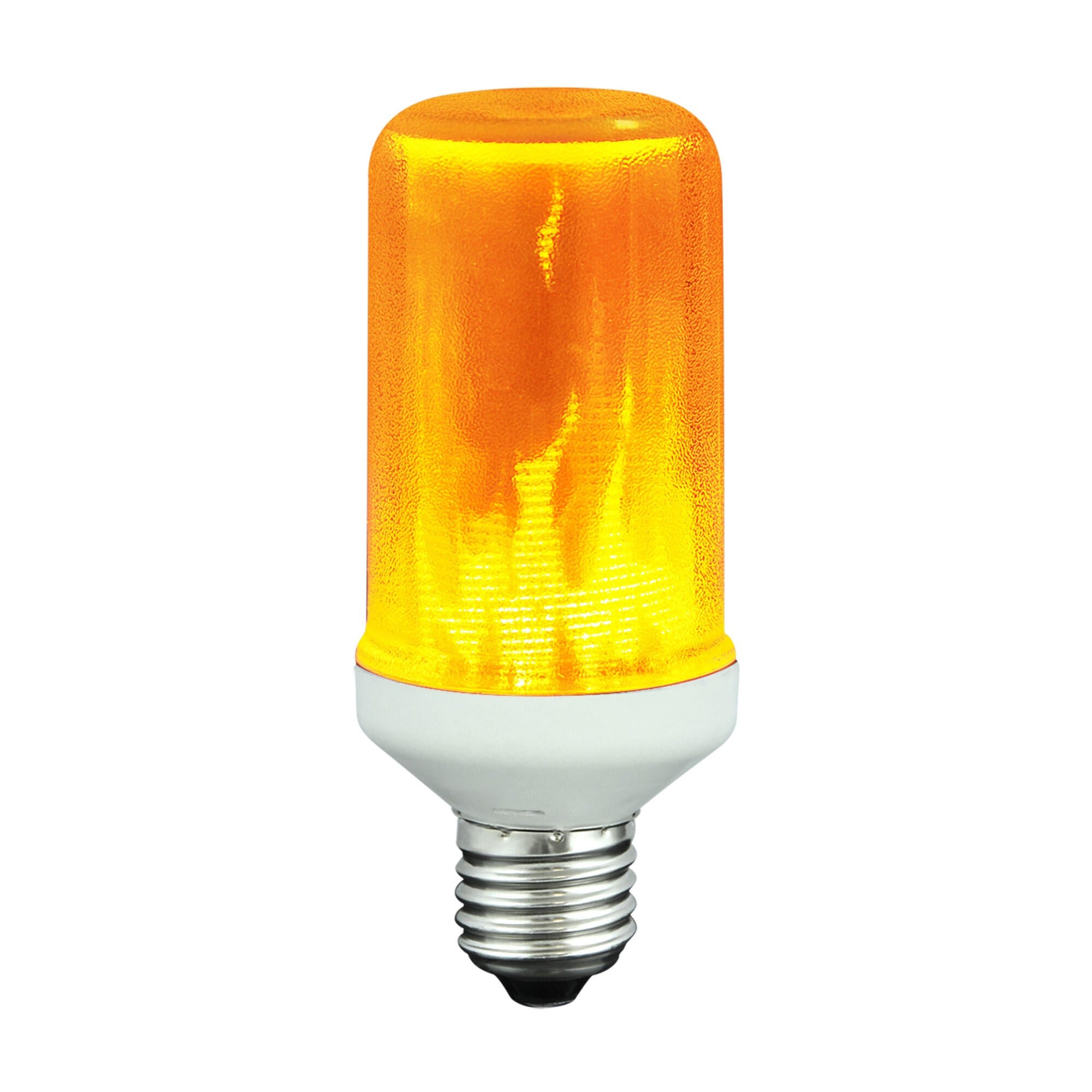 Bec LED decorativ, E27, T60, 3 W, lumina calda, 1400K