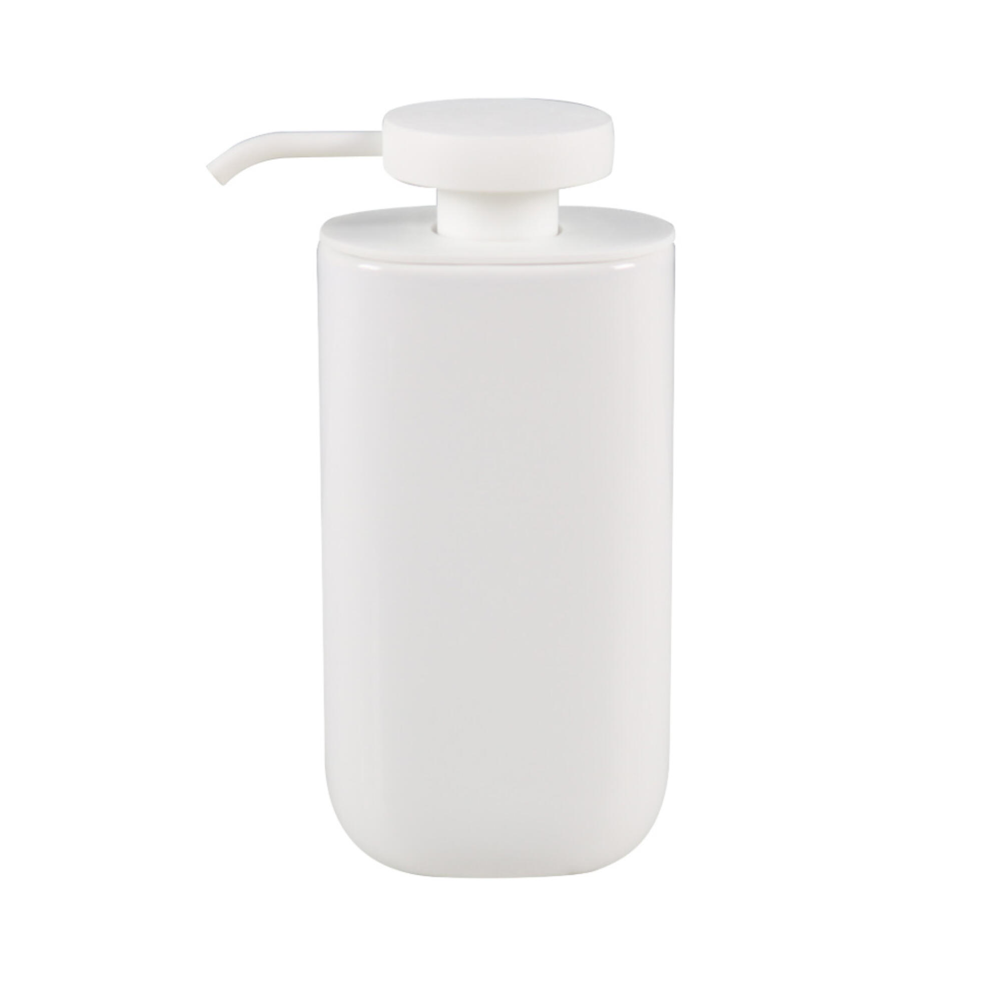 Dozator detergent Delinia, din ceramica, 18 x 6 cm, alb