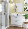 MUEBLE DE BAÑO ECO BLANCO 70X45CM 2 CAJONES - 1