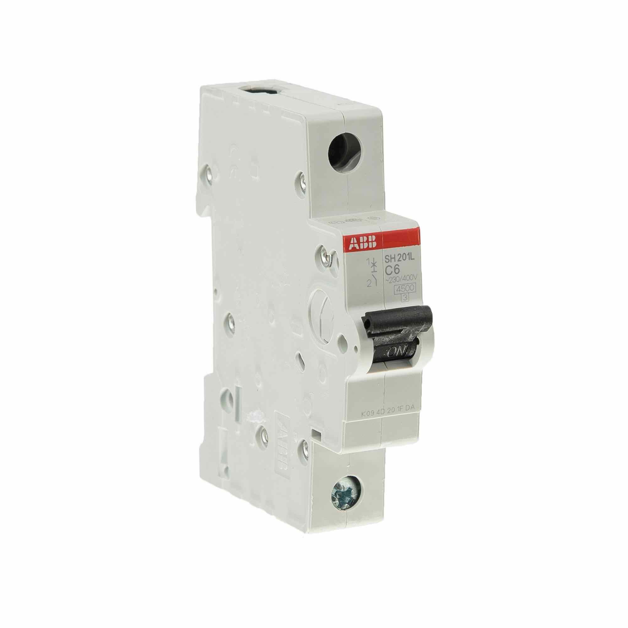 Disjunctor modular ABB, monopolar, 6A, 1P | Leroy Merlin