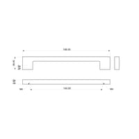 TIRADOR MUEBLE ZAMAK CROMADO 1UD - 2