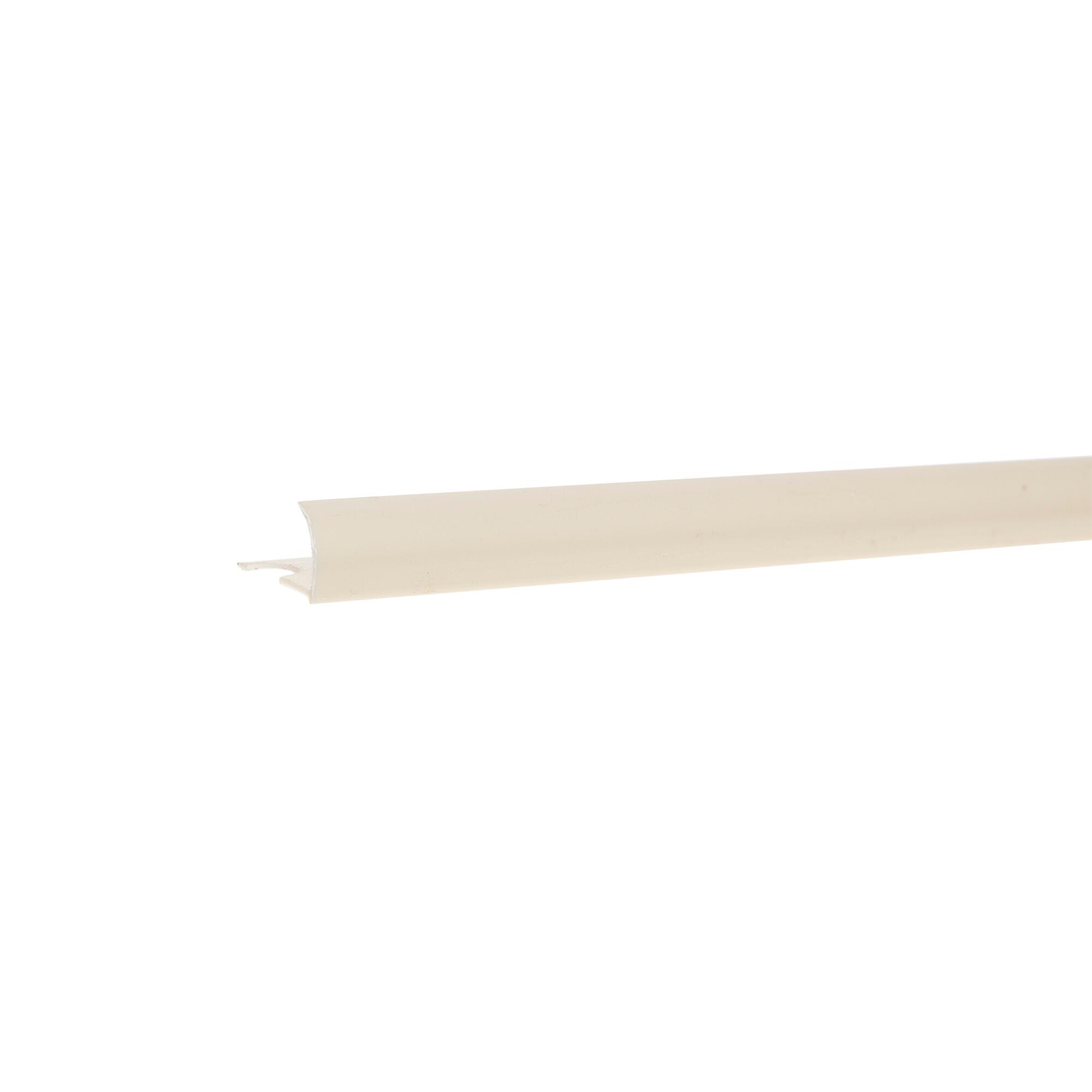 Profil PVC pentru colt exterior, EU05, 9 mm x 2.5 m, crem