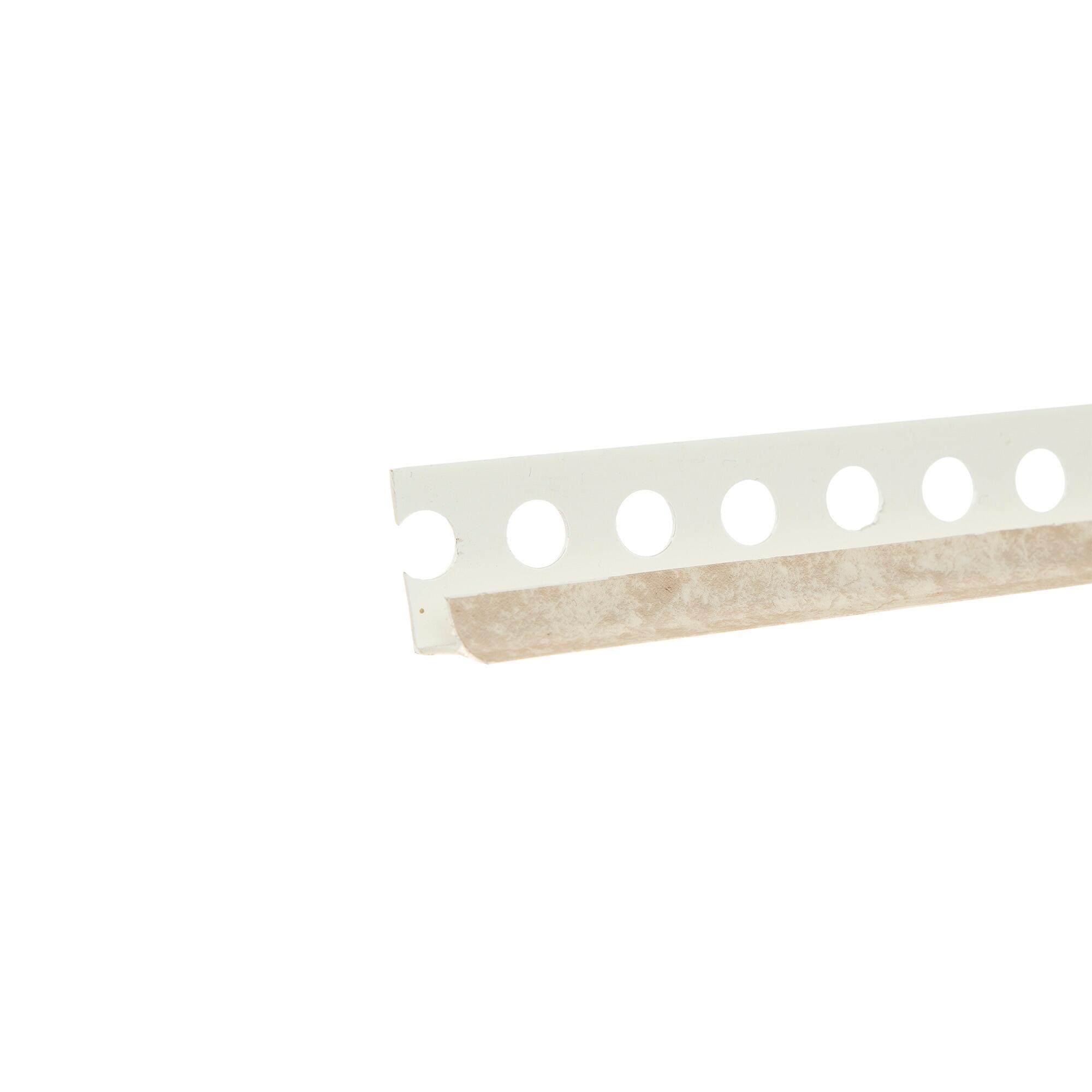 Profil PVC pentru colt interior, IM54, 9 mm x 2.5 m, maro marmorat