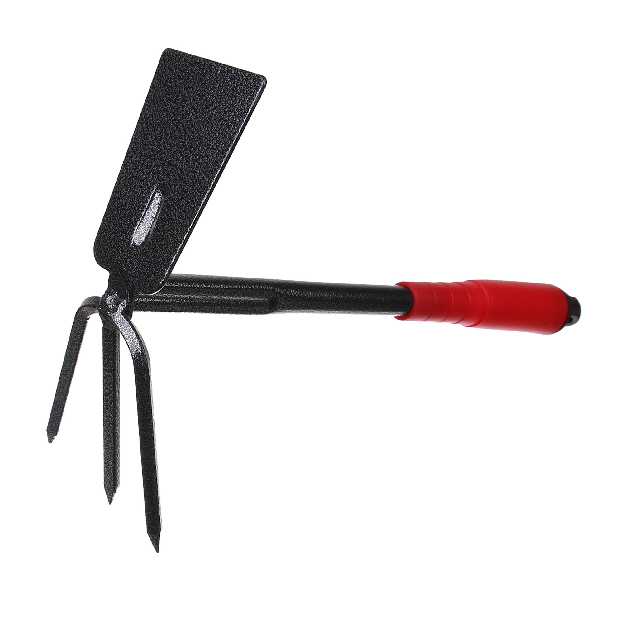 Mini sapaliga Evotools, cu 3 dinti, otel, maner otel, L 40 cm