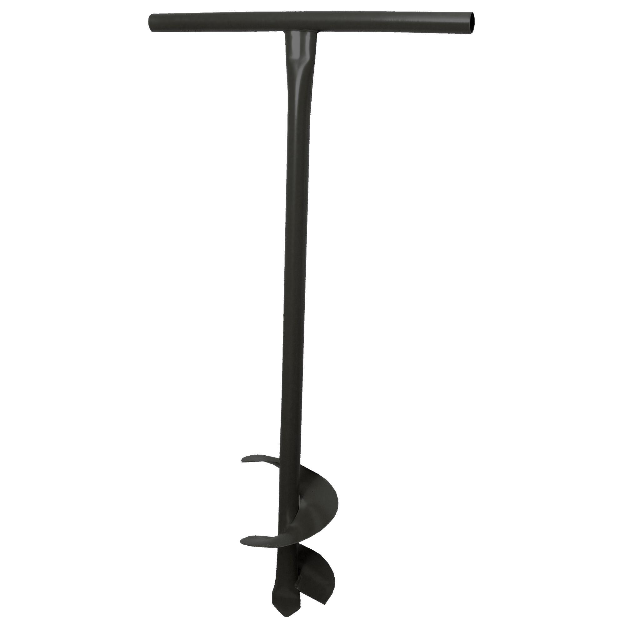 Burghiu pamant, Evotools, manual, otel, maner metal, Ø 12 cm