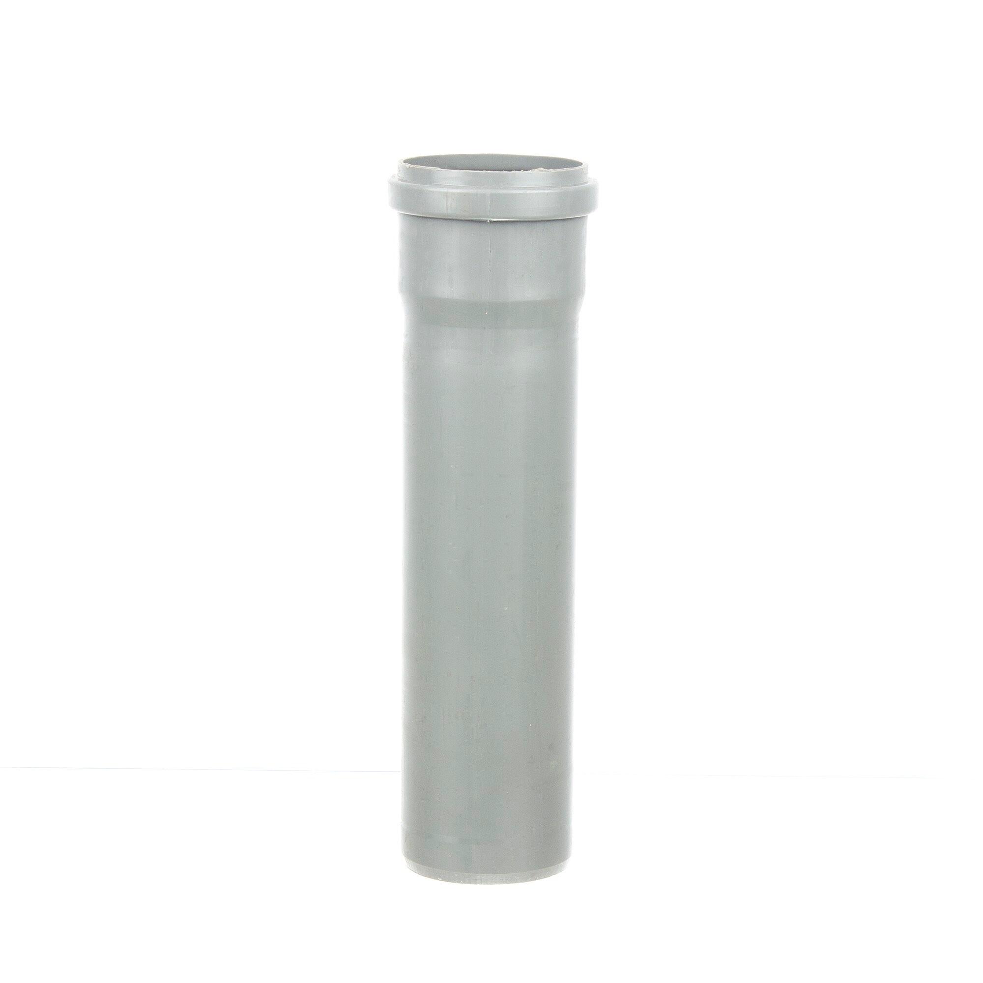 Tub evacuare, polipropilena, cu o mufa, Ø 50 x 1.8 mm, L 150 cm