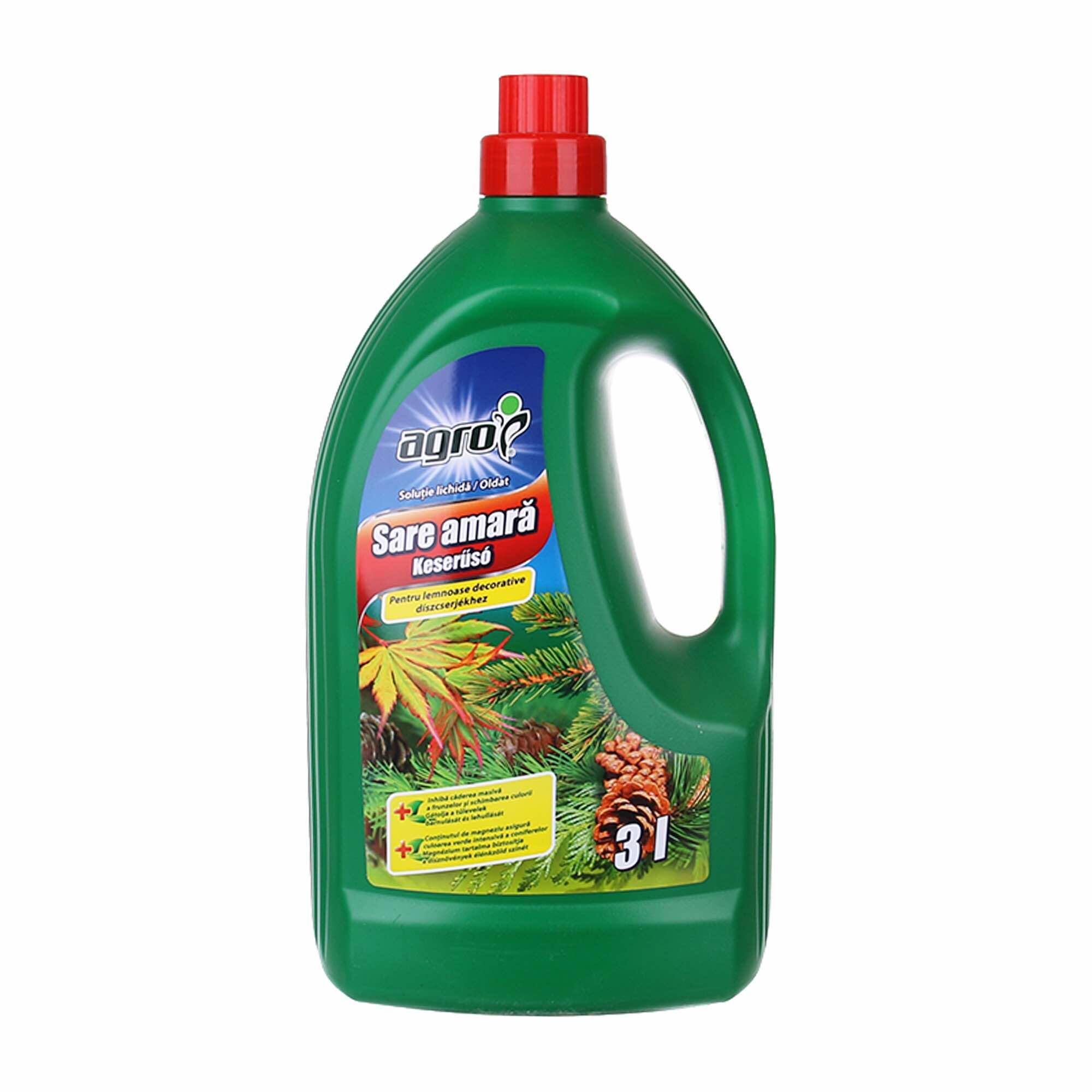 Sare amara Agro, pentru primavara/toamna, lichid, 3 L