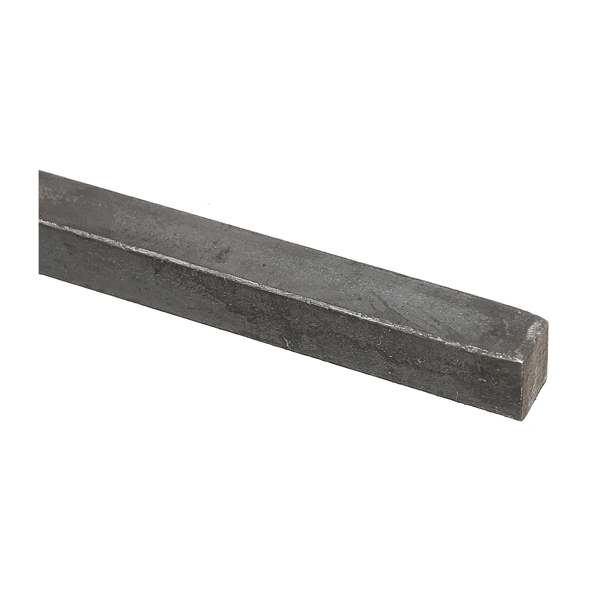 Bara patrata otel laminat, 14 x 14 x 1 mm, L = 1 m