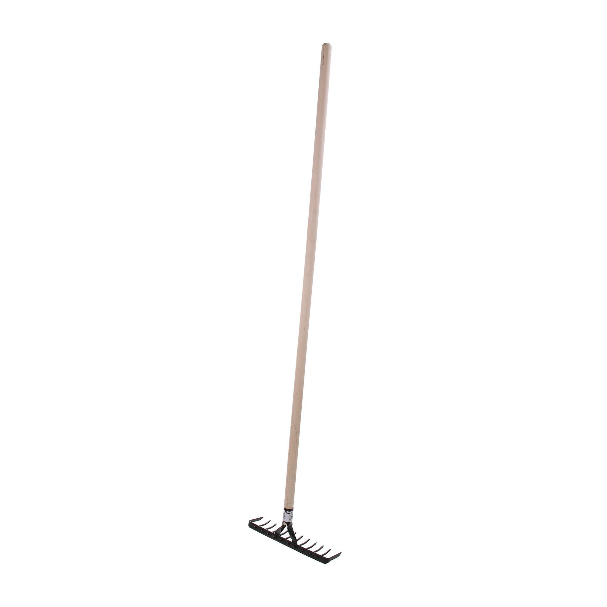 Grebla pentru frunze, Evotools, cu 12 dinti, metal, latime 32 cm, lungime 130 cm