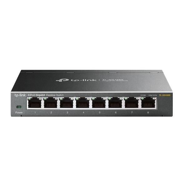 Tplink Switch Tp-Link Tl-Sg108 8 Rj45 - Imagen 3