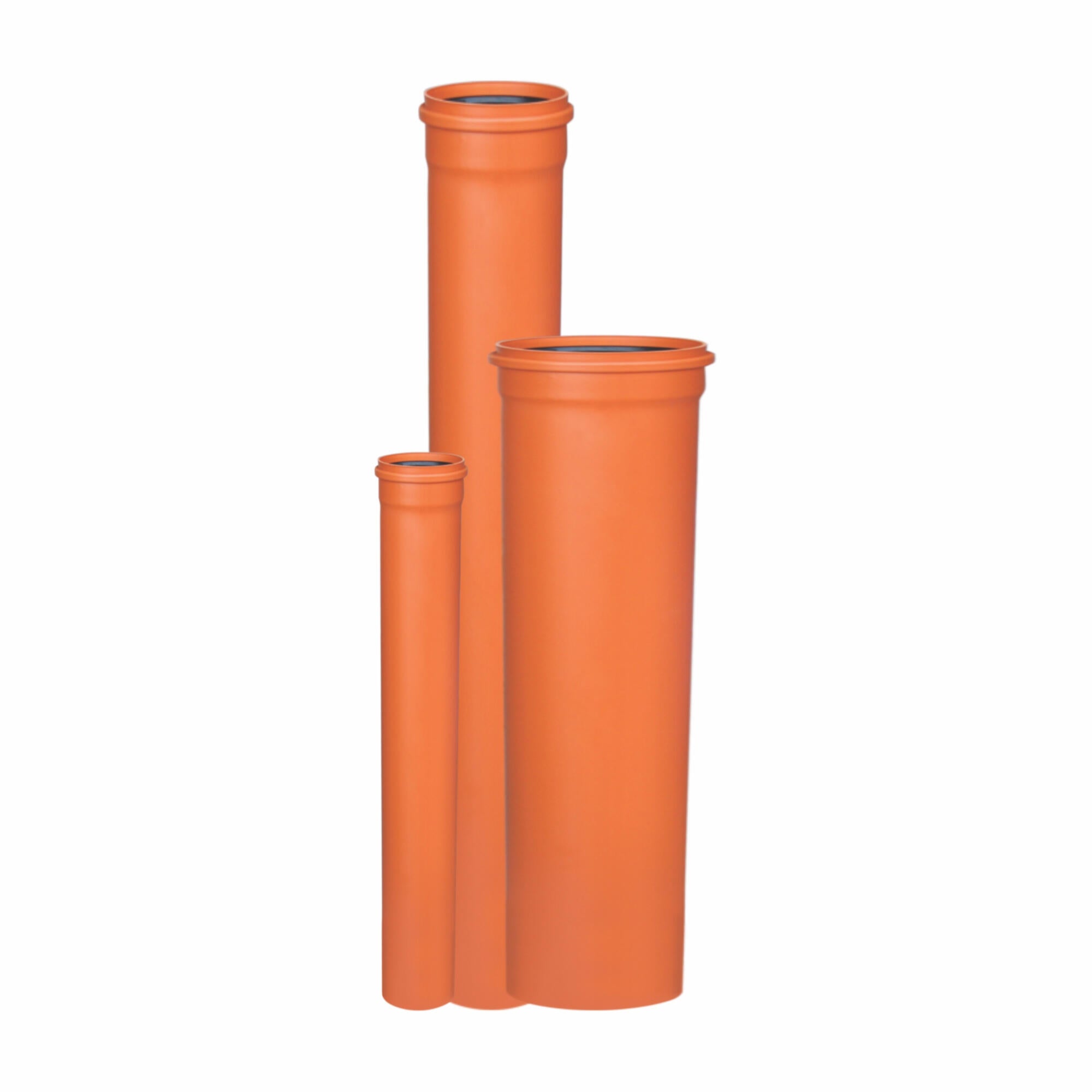 Teava canalizare SN2, PVC, Ø 125 mm, grosime 2.5 mm, L 2 m | Leroy