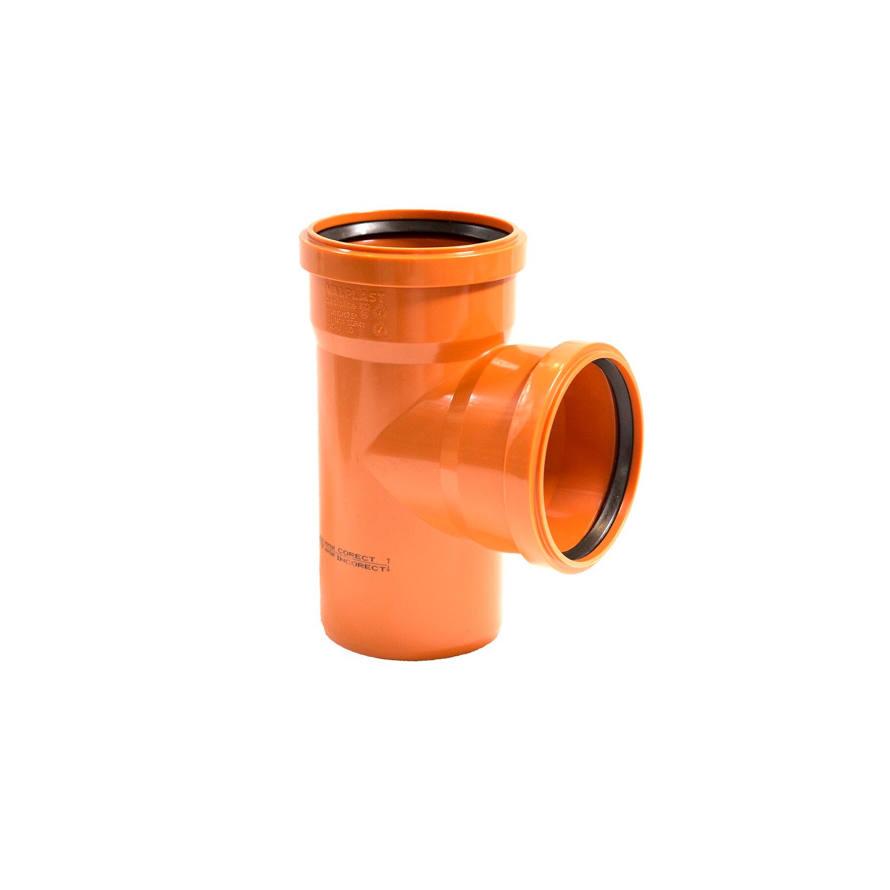 Ramificatie canalizare, 87°, PVC, 160 x 110 mm