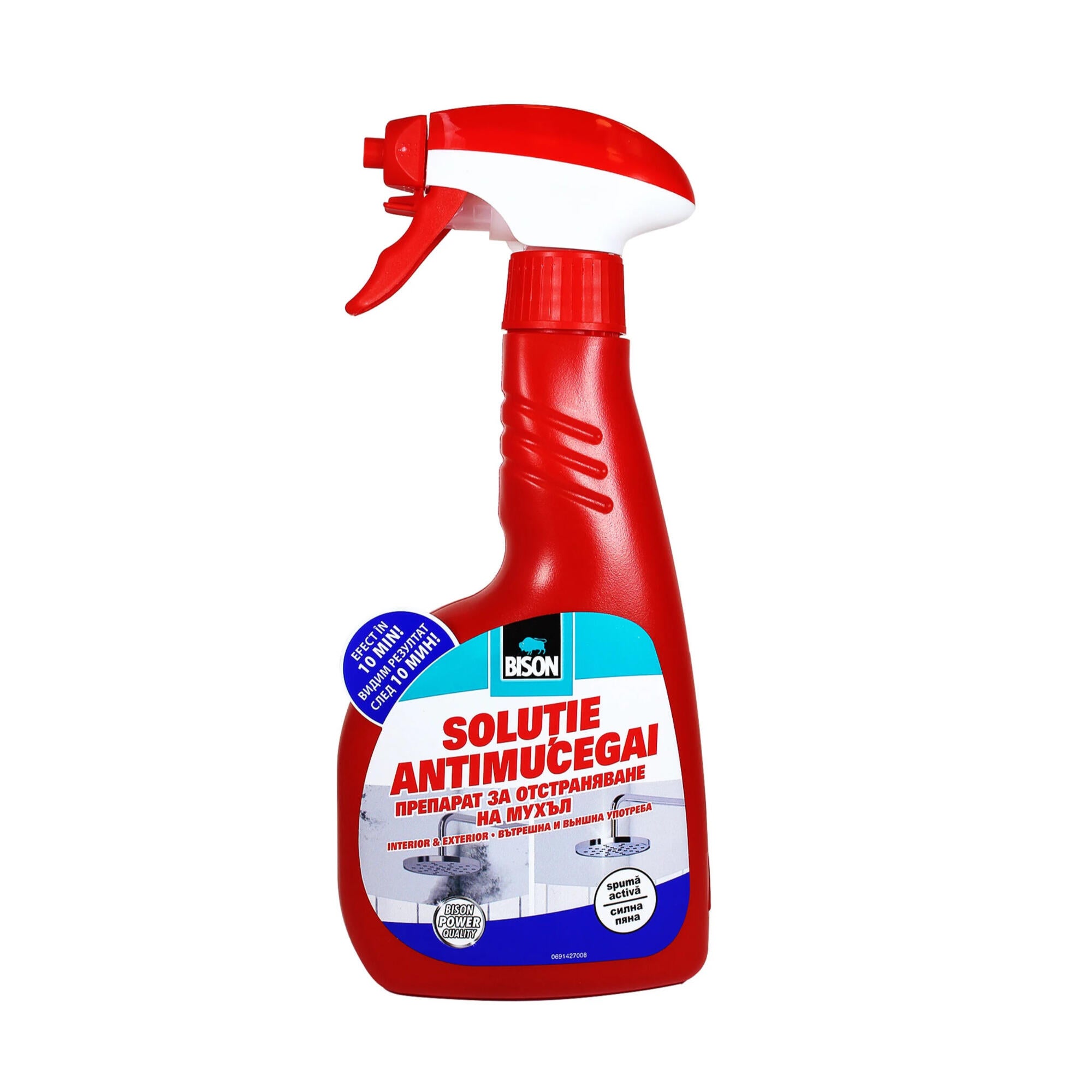 Solutie antimucegai Bison, 0.5 L, spuma activa