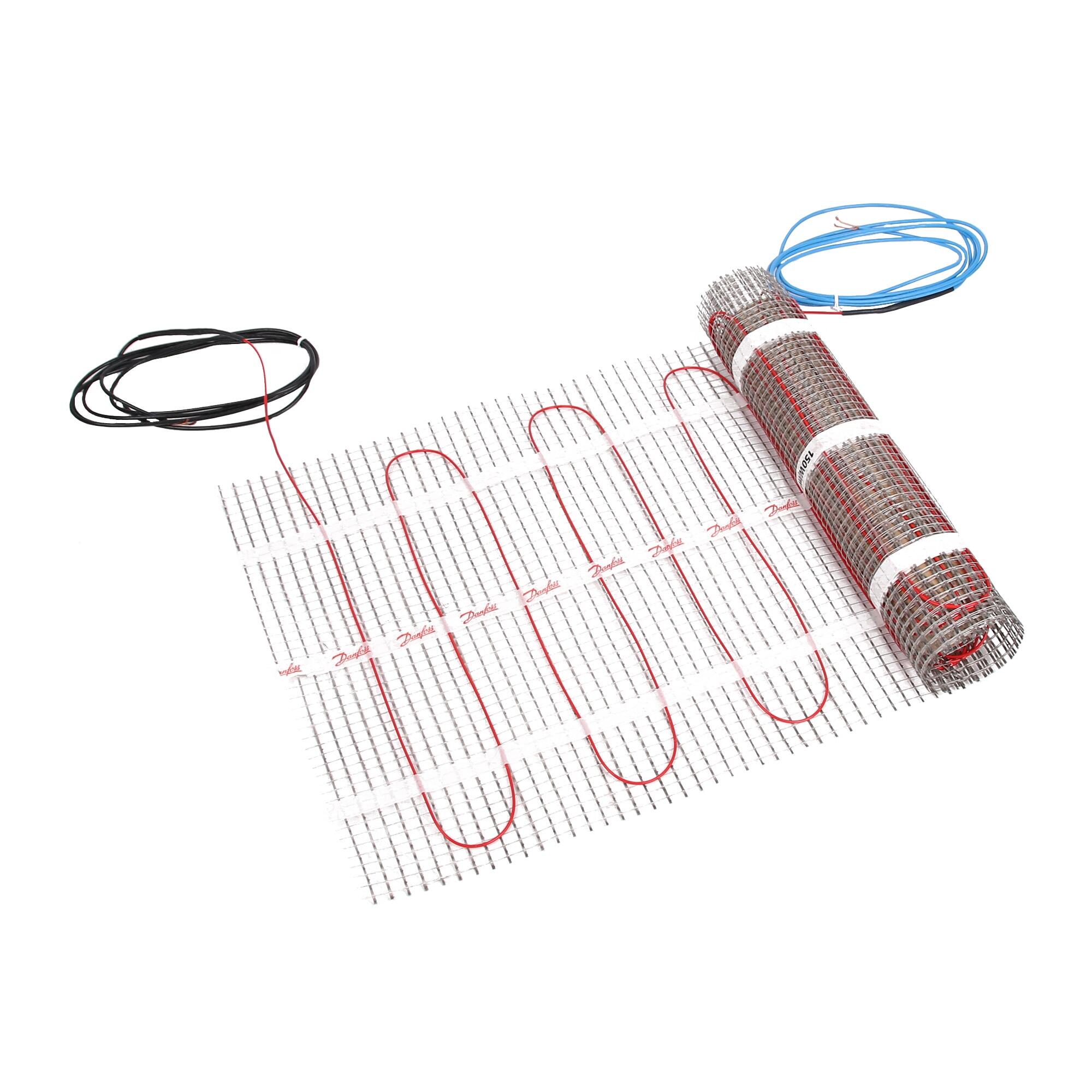 Covor electric pentru incalzire in pardoseala, 2.5 m², fara termostat