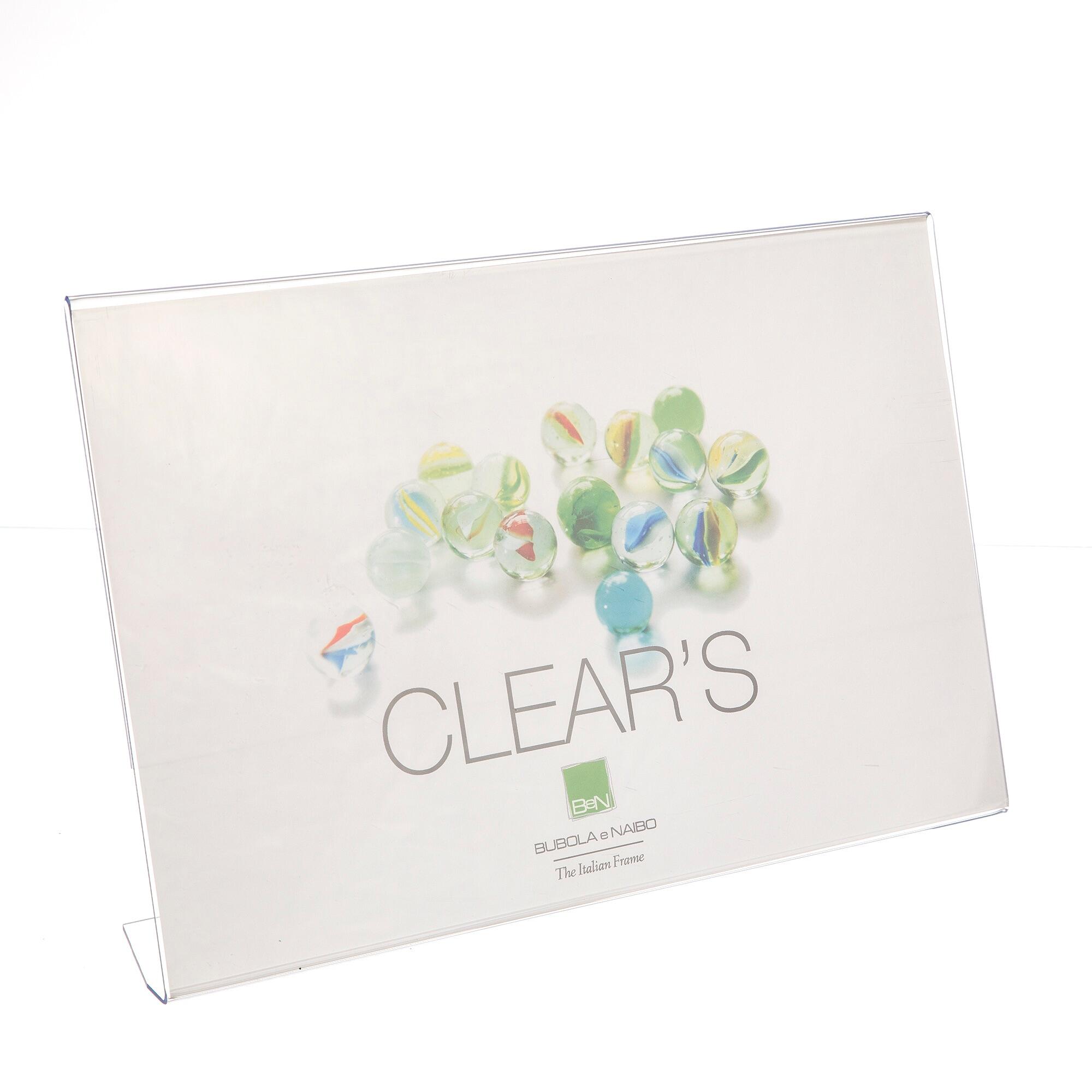 Rama foto Clear's, 20 x 30 cm, fara cadru, plastic