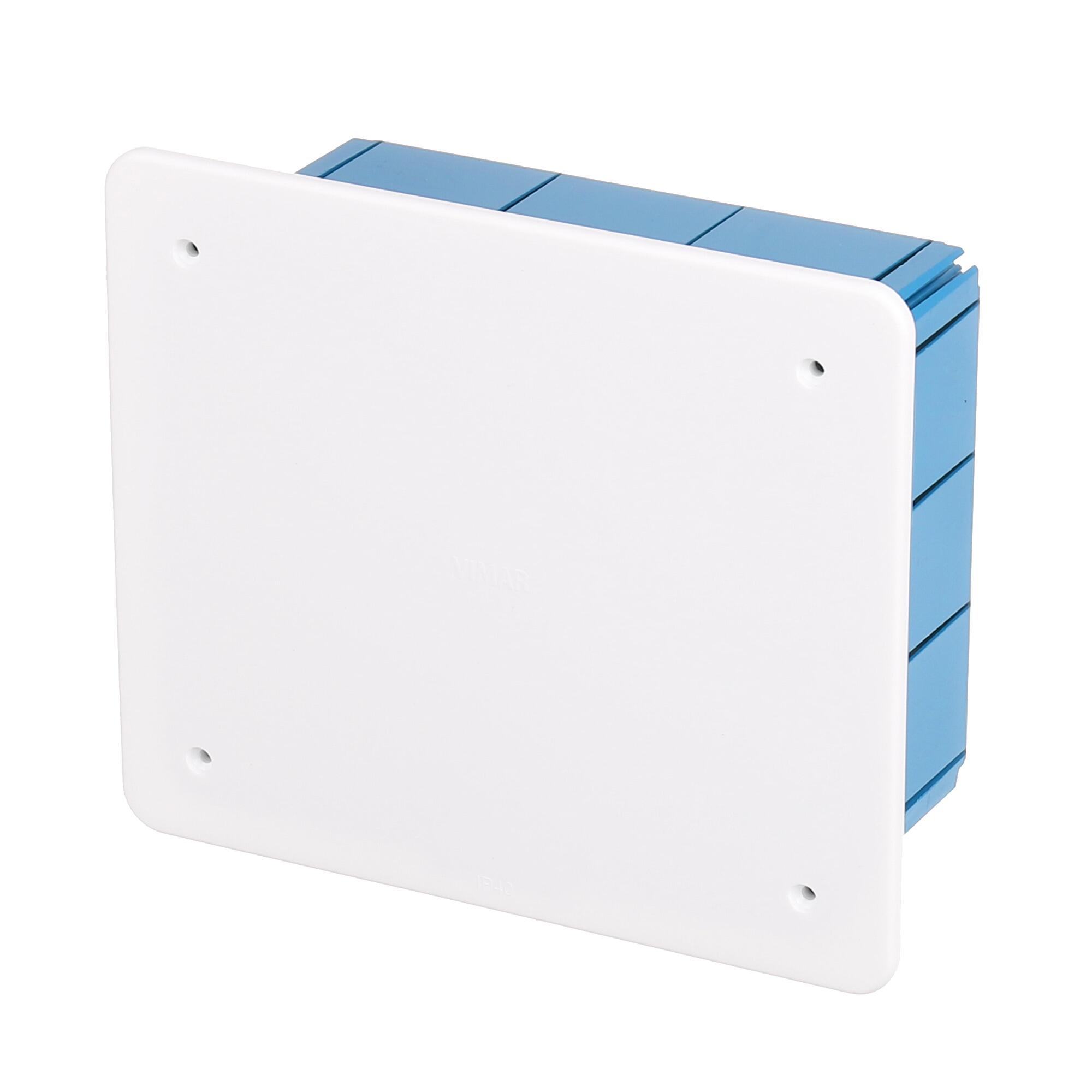 Doza derivatie incastrata Vimar, 10 module, 153 x 179 x 70 mm