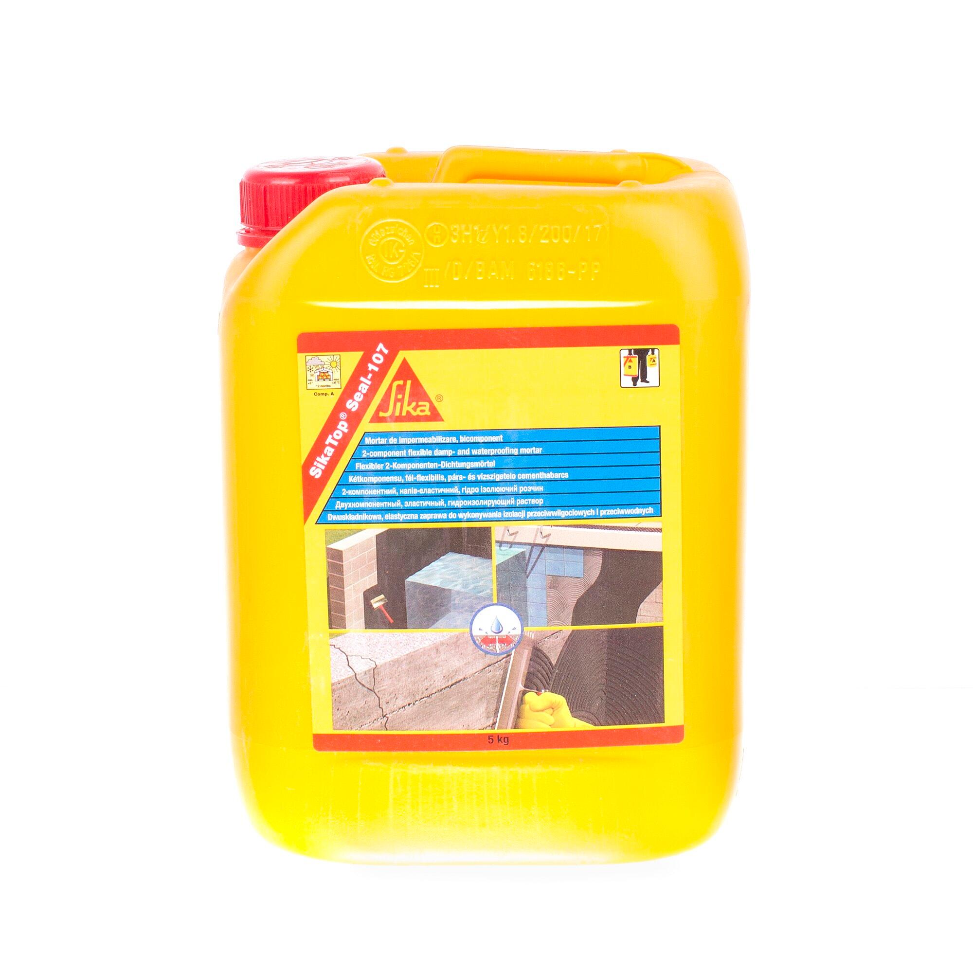 Mortar hidroizolatii bicomponent A SikaTop Seal-107, 5 kg