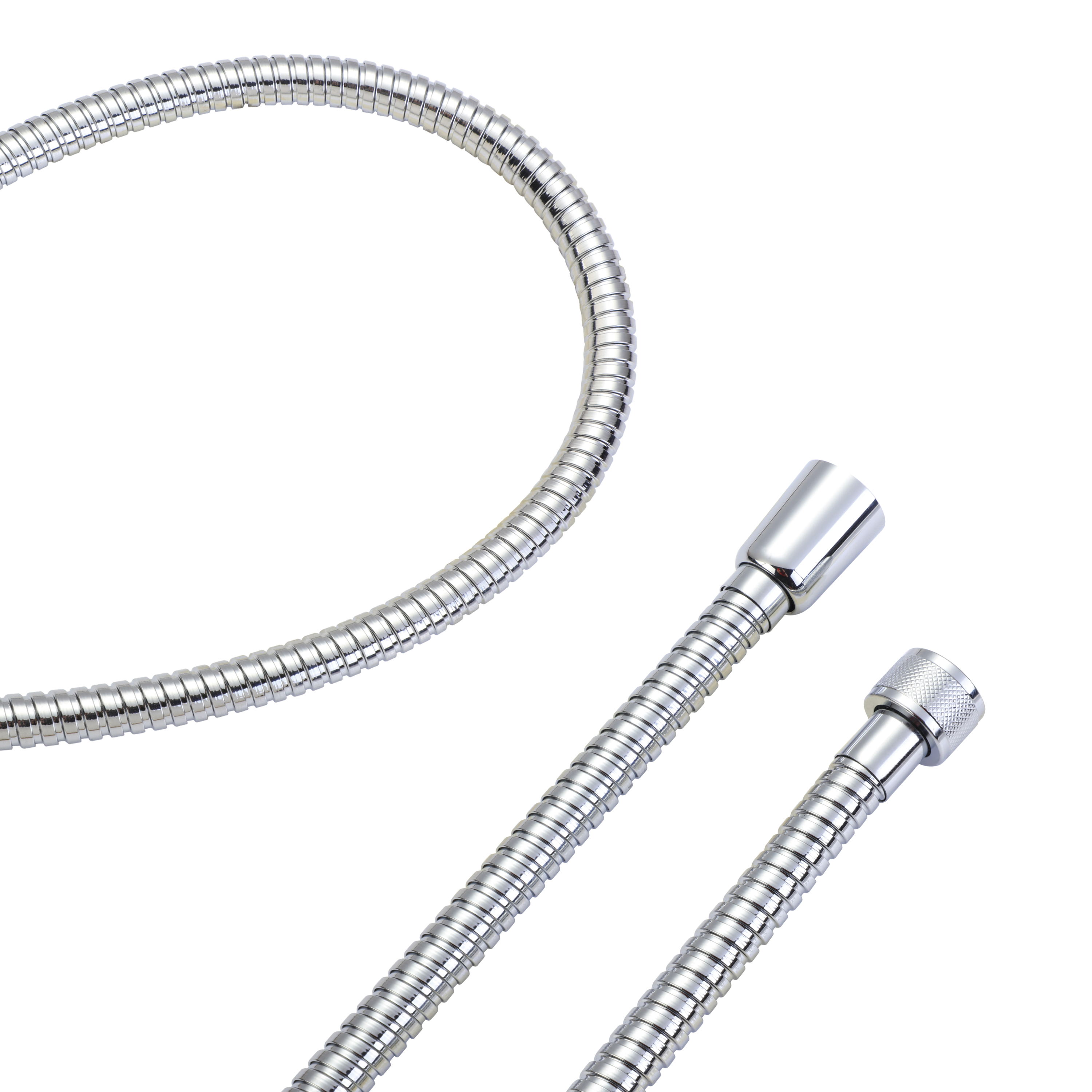 Flessibile per doccia SENSEA Essential in inox cromo L 175 cm x ⌀ 1/2