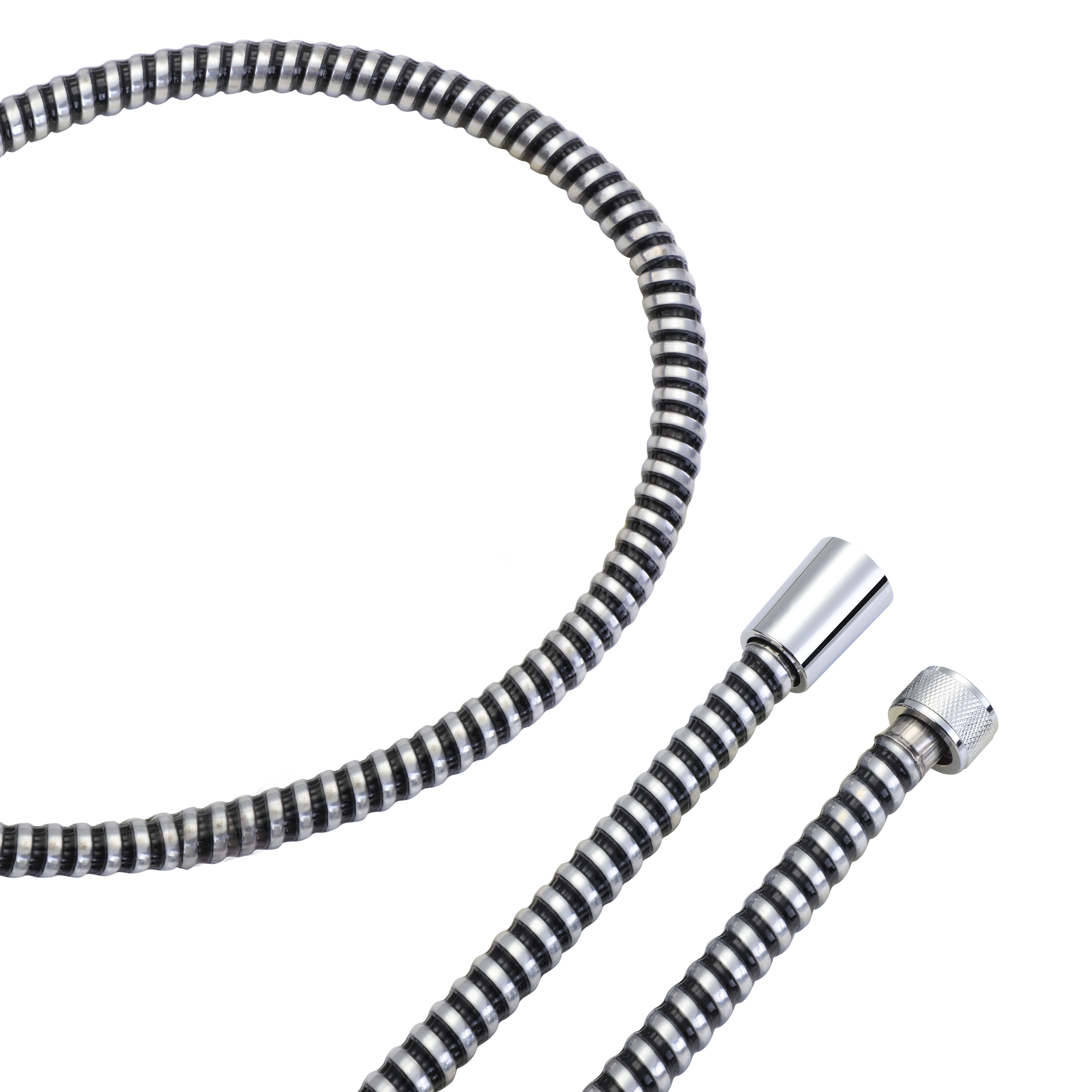 Wąż prysznicowy czarny PVC 150 cm Sensea - 3