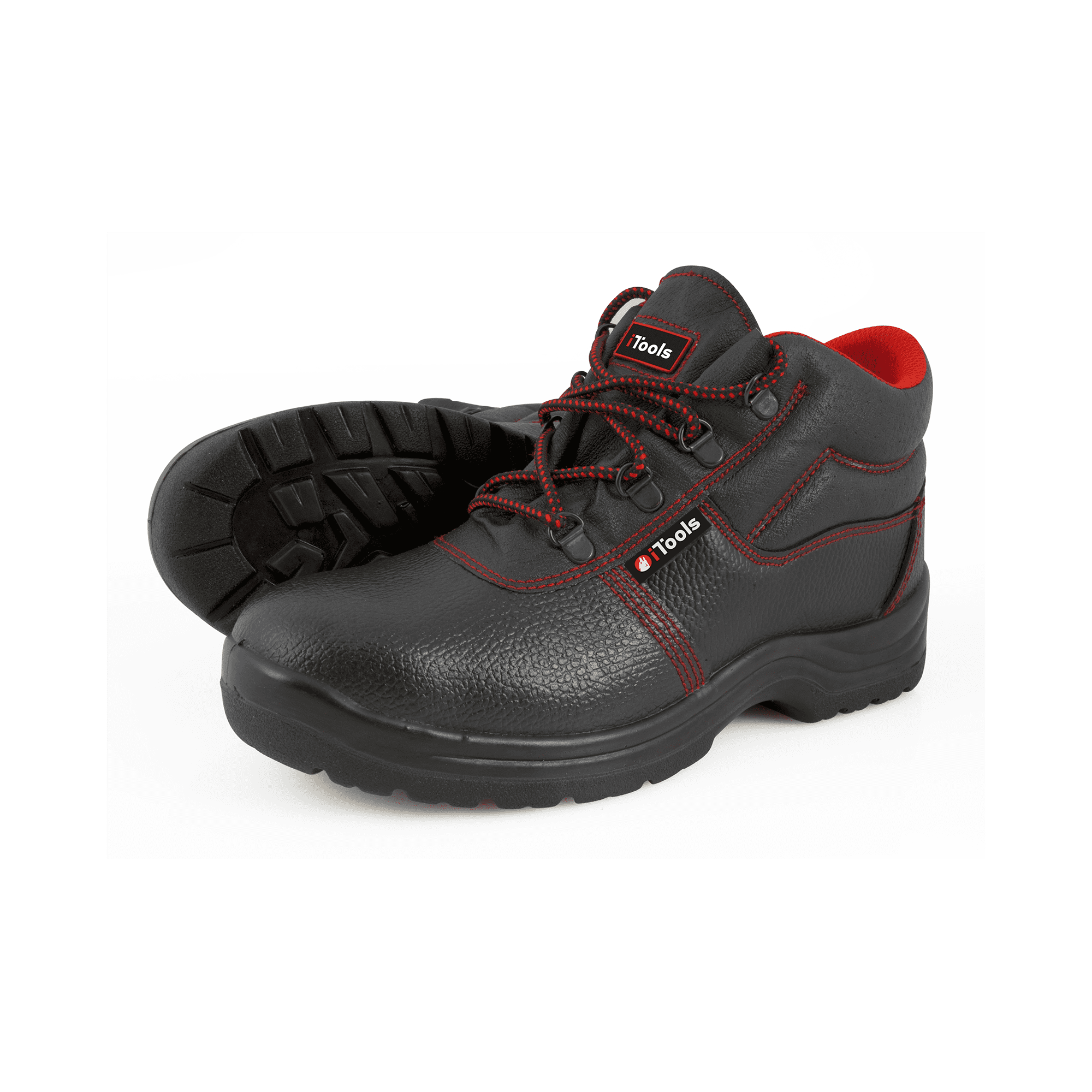 Bota de segurança de pele preto S1P Nº43 Itools - 2
