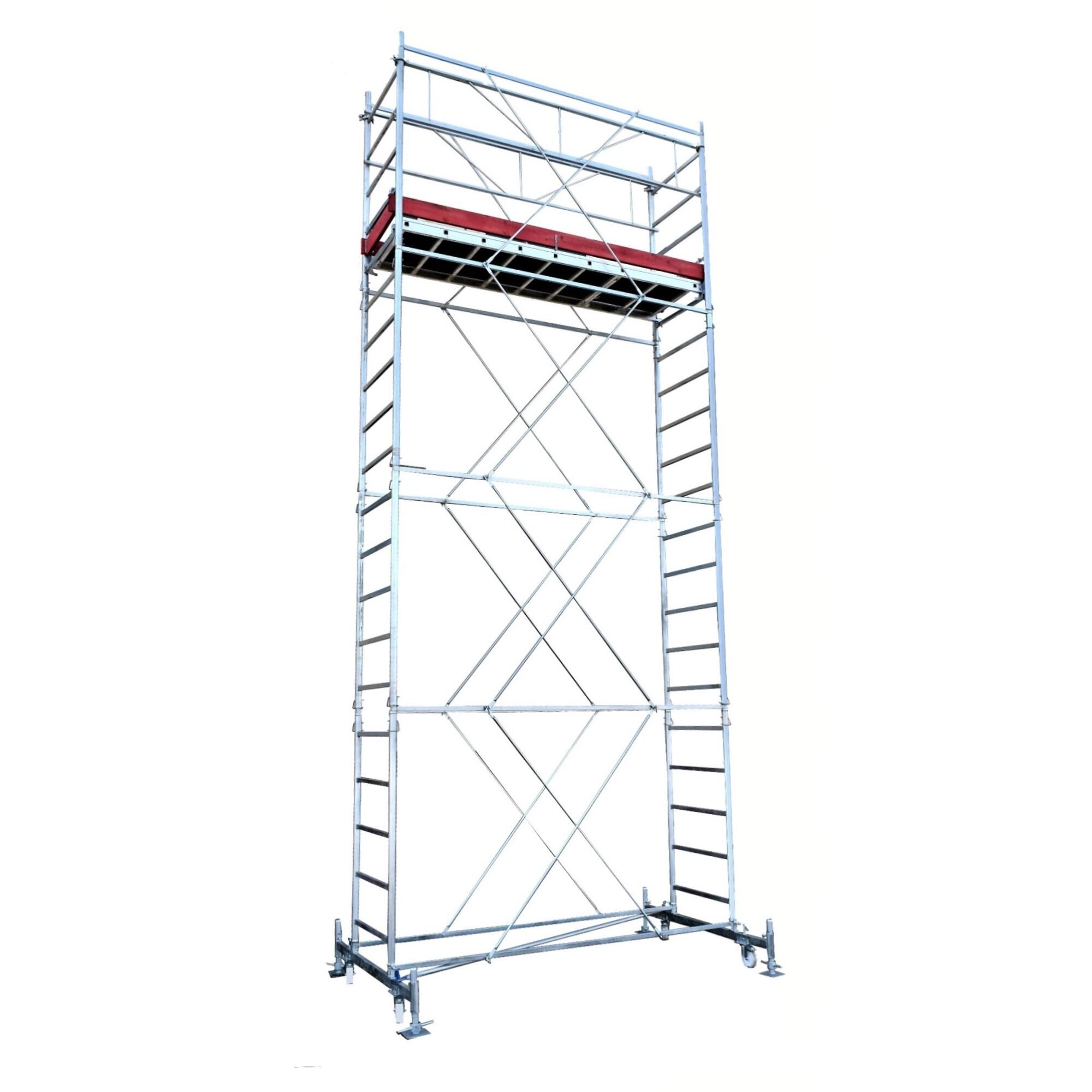 Schela profesionala, inaltime max. de lucru 6 - 7 m, podina 250 x 70 cm ...