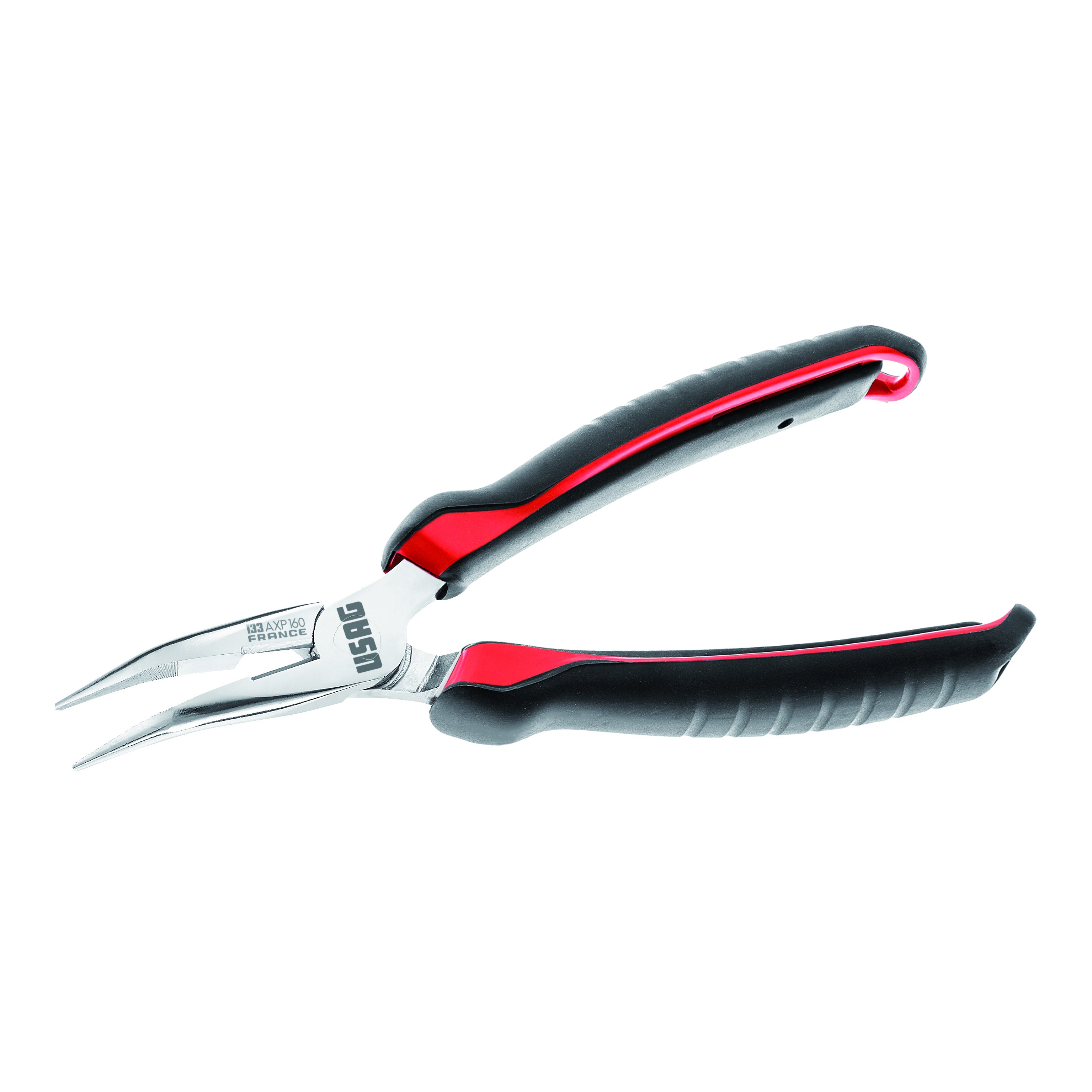 Pinza a becco semitondo isolata D133AXP in acciaio 160 mm - 2