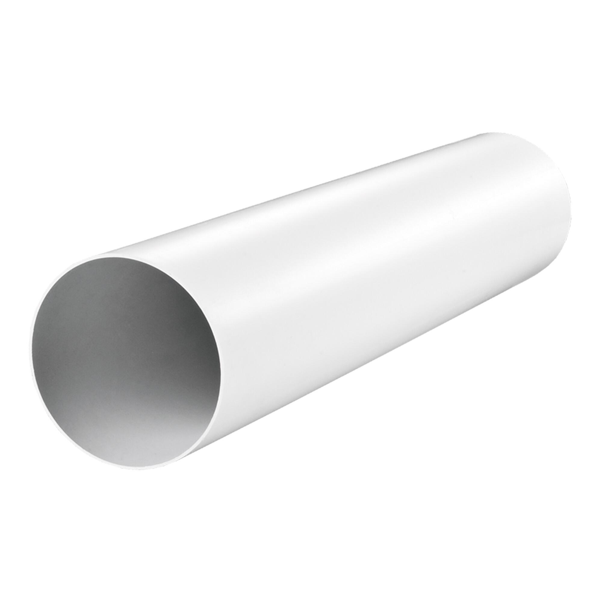 Tub rigid, PVC, Ø 125 mm, L=0.5 m