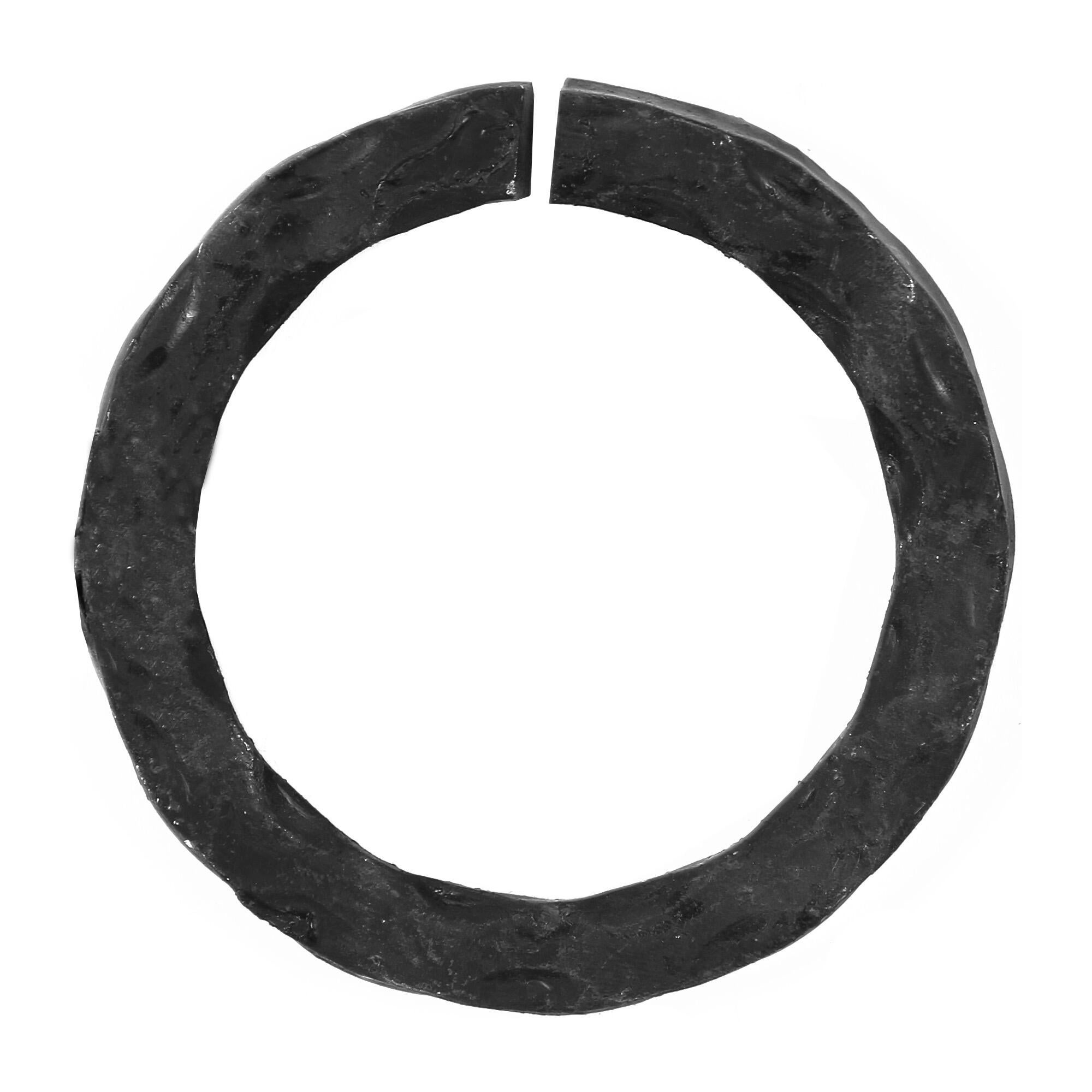 Ornament fier forjat, model cerc R012, Ø 100 mm
