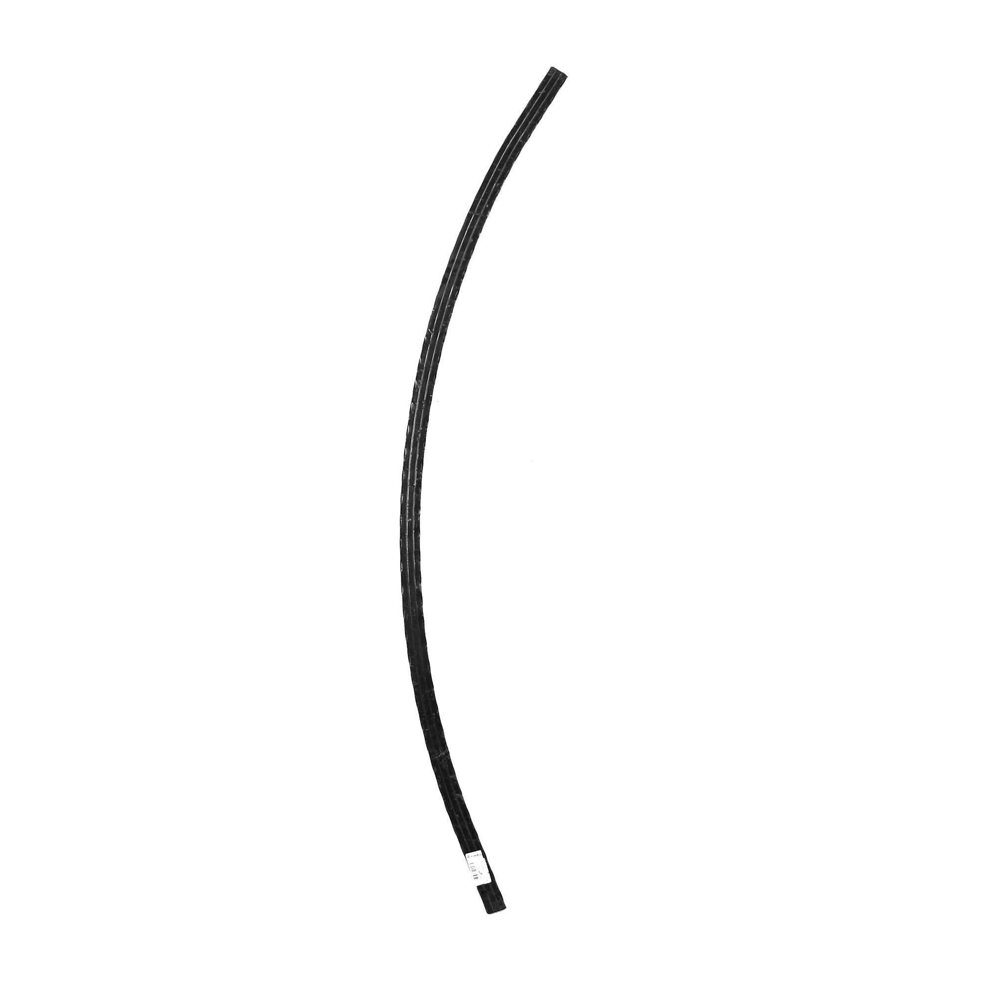 Platbanda fier forjat ARC002, arcuita, 250 x 1100 mm