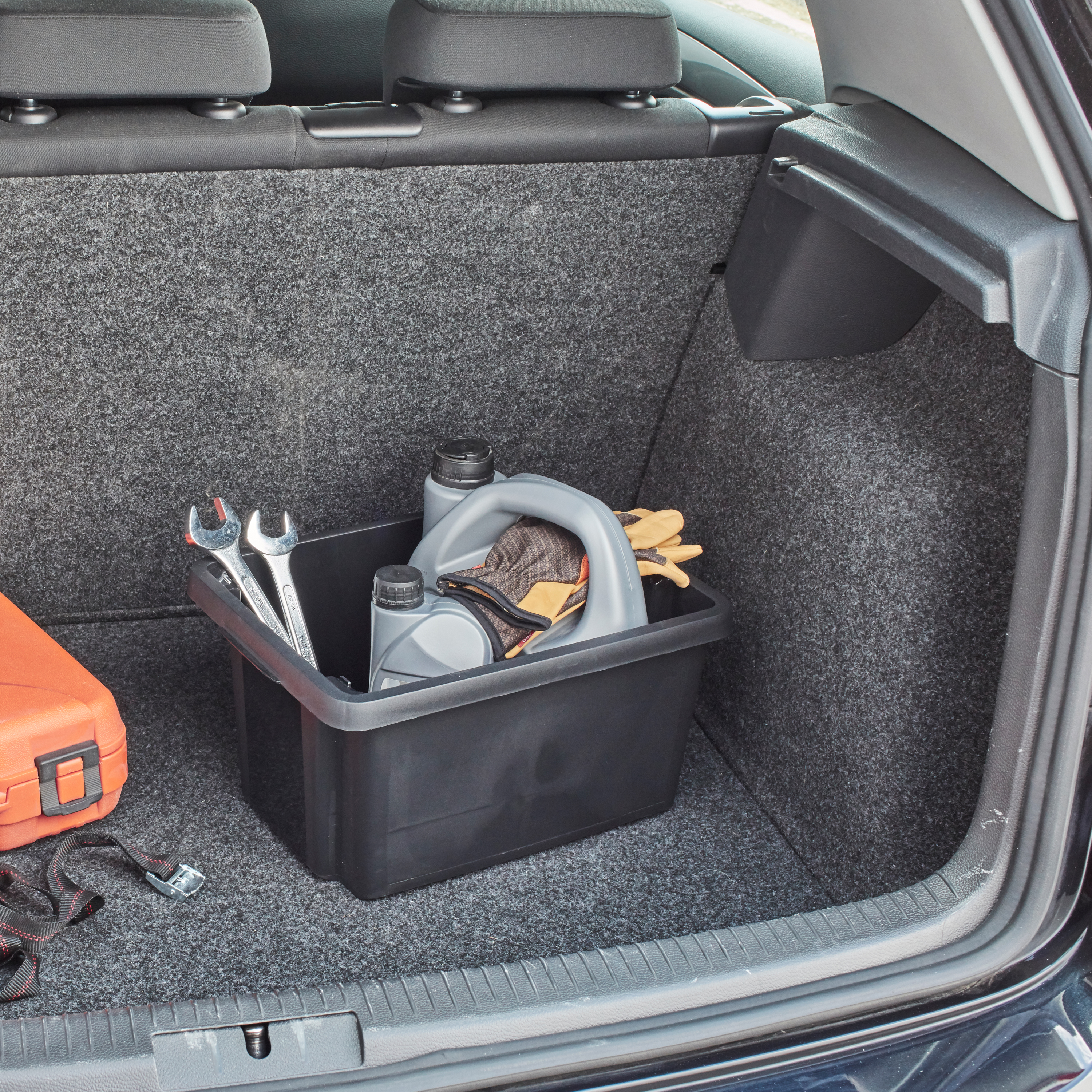 Panier noir l.39 x P.29 x H.20 cm - 8