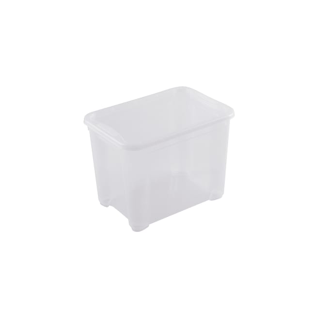 Leroymerlin Contenitore Spaceo S L 38 x H 28.5 x P 26.5 cm trasparente