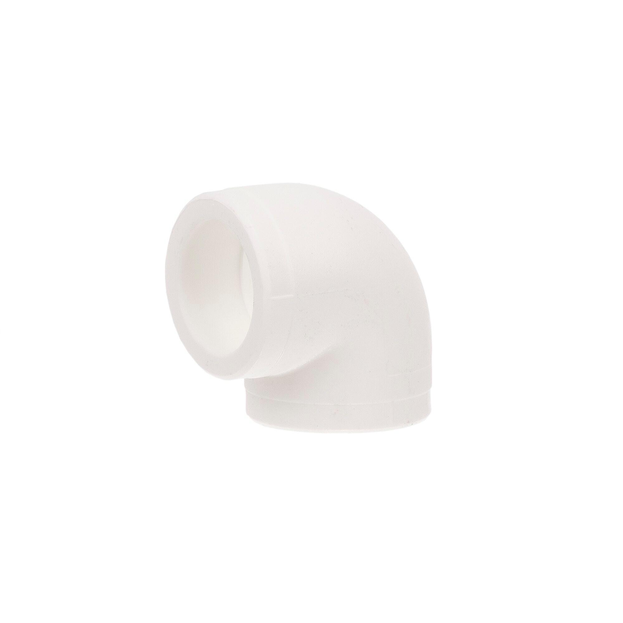 Cot teava PPR, 90 grade, Ø 32 mm, alb