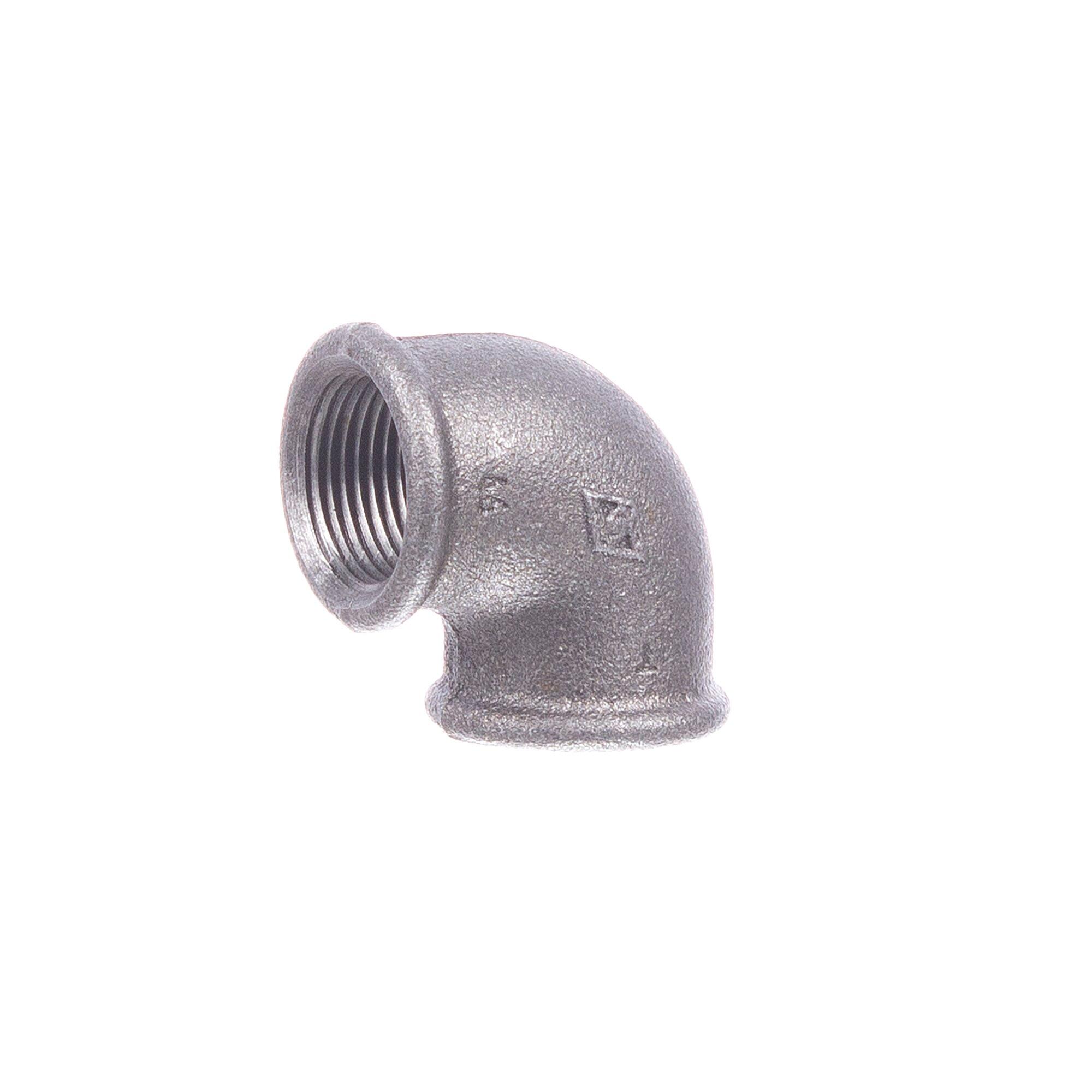Cot fonta, pentru teava gaz, filet interior - filet interior, racord 1/2'