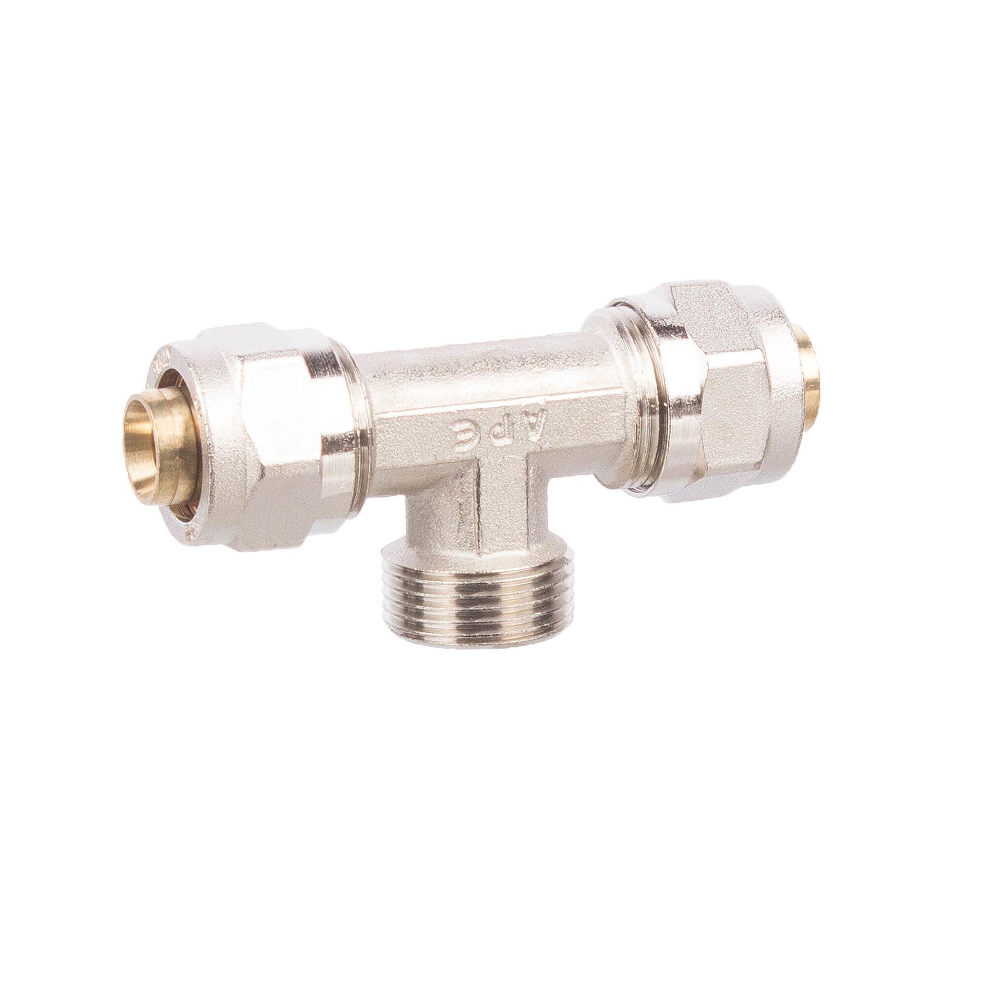 Teu teava pexal, filet exterior, Ø 20 mm x 3/4' x 20 mm