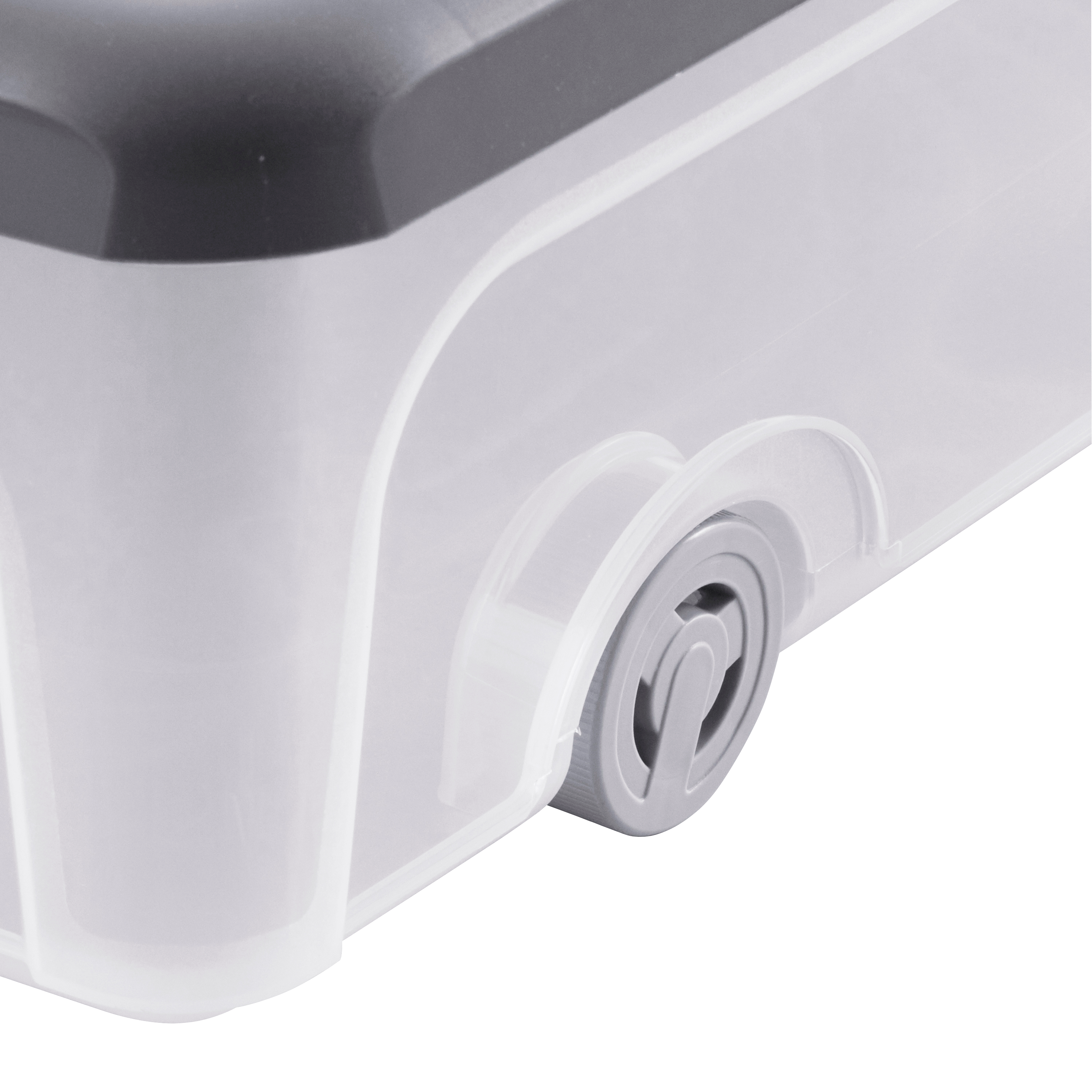 Caja de almacenamiento debajo de la cama con ruedas. - 1