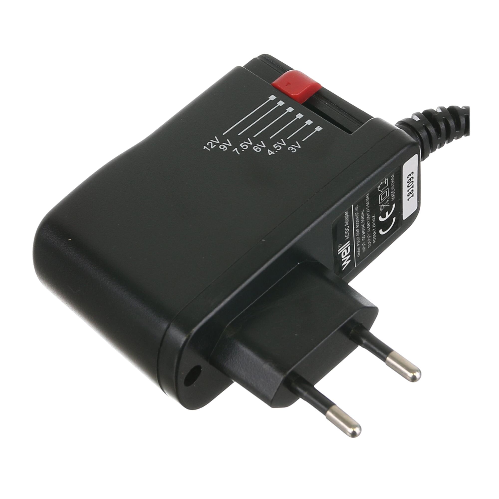 Adaptor universal AC/DC Well, 600 mAh | Leroy Merlin