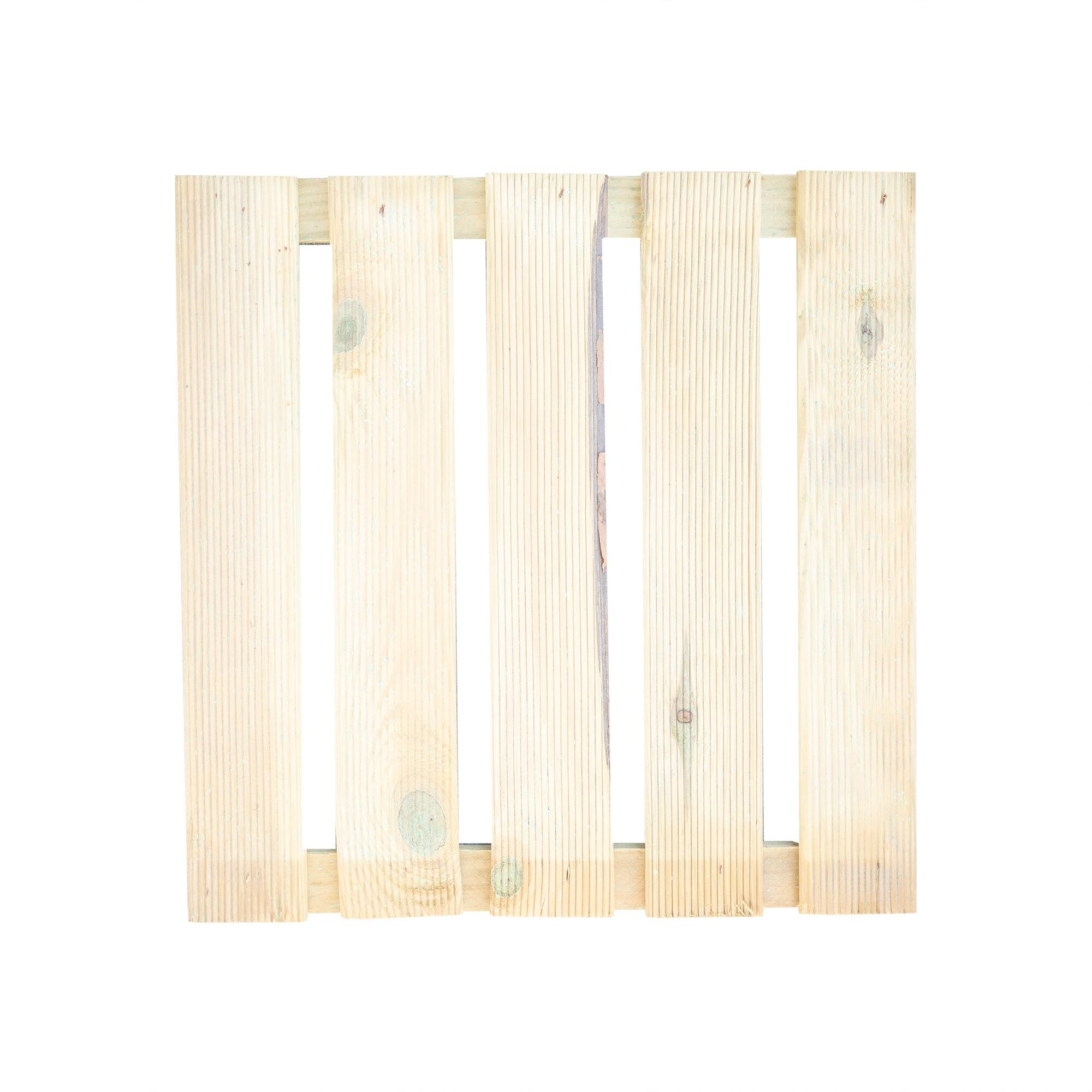 Dala lemn pin Sara, 400 x 400 x 24 mm, lemn natur