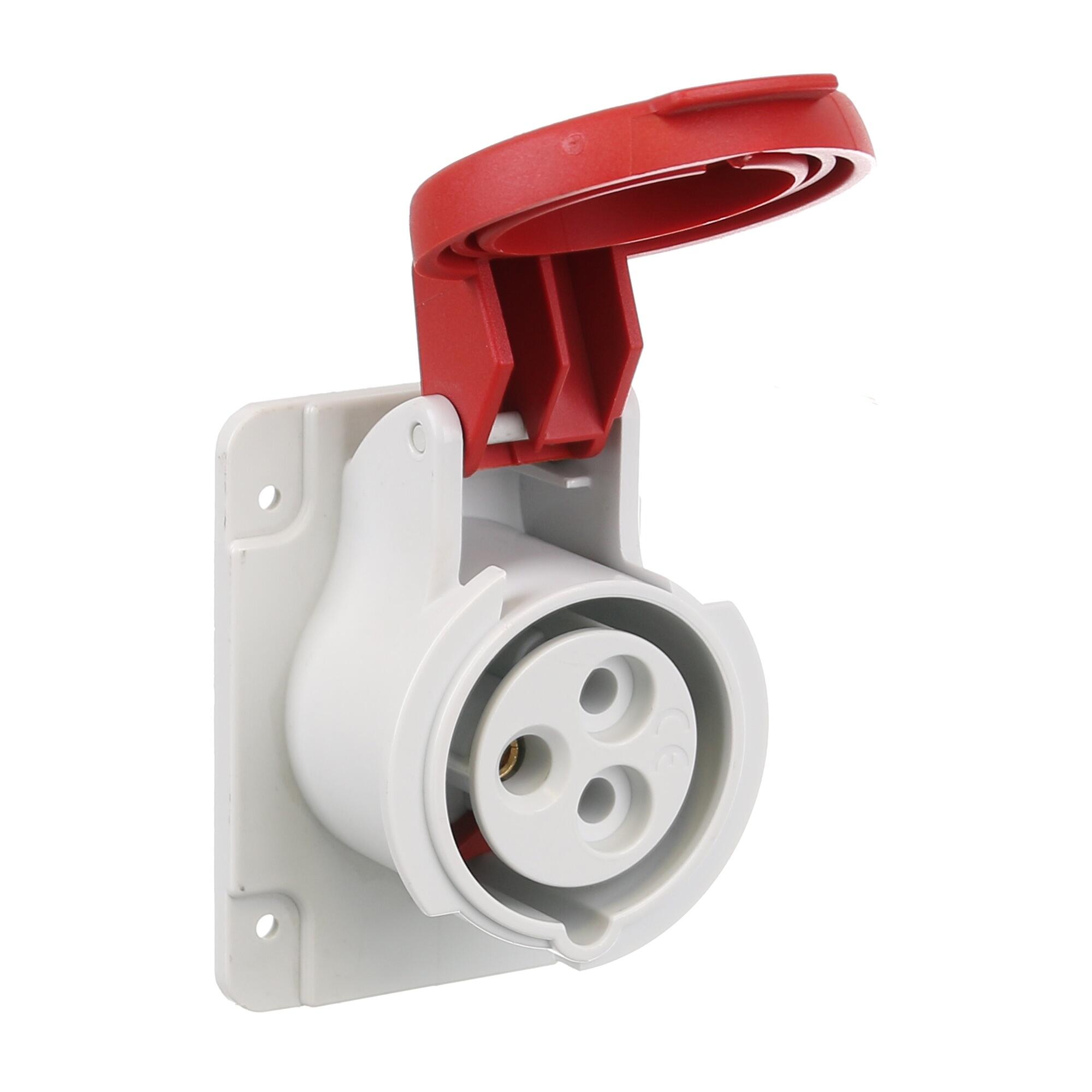 Soclu priza Schneider DR, 3P, 16A, IP44, 380 V