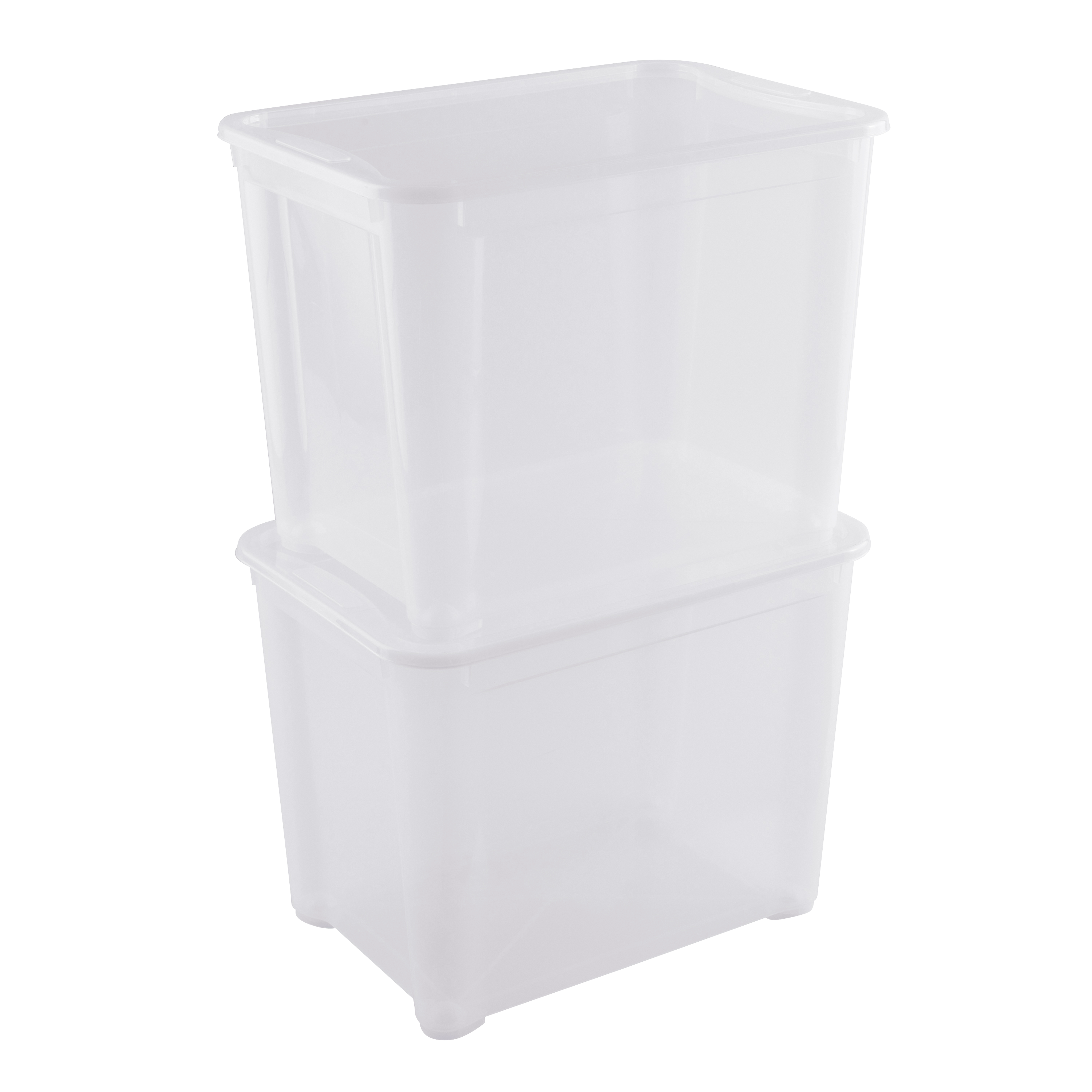 Caixa de arrumação empilhável 42.5X55.5X39CM 65L - 13