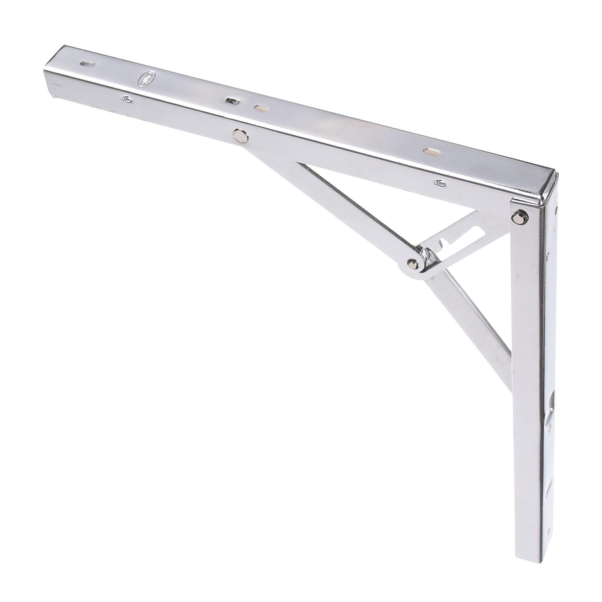 Console Rabatabile Consola raft, rabatabila, 300 x 300 mm, cromata | Leroy Merlin