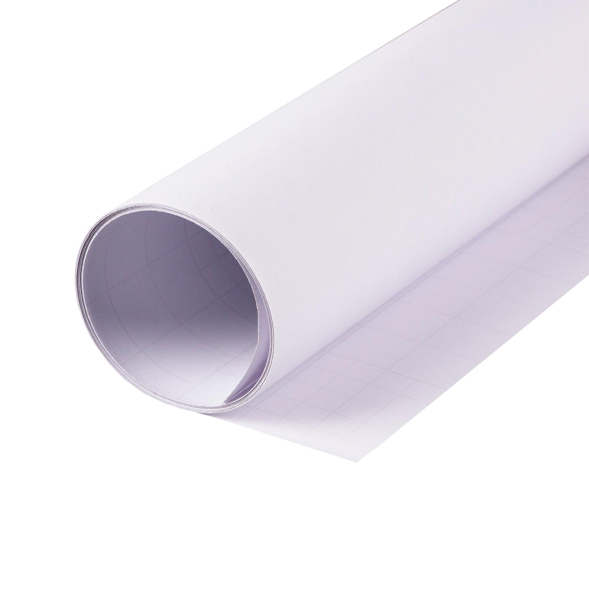 Folie geam sablare cu efect mat, 75 x 200 cm, alb