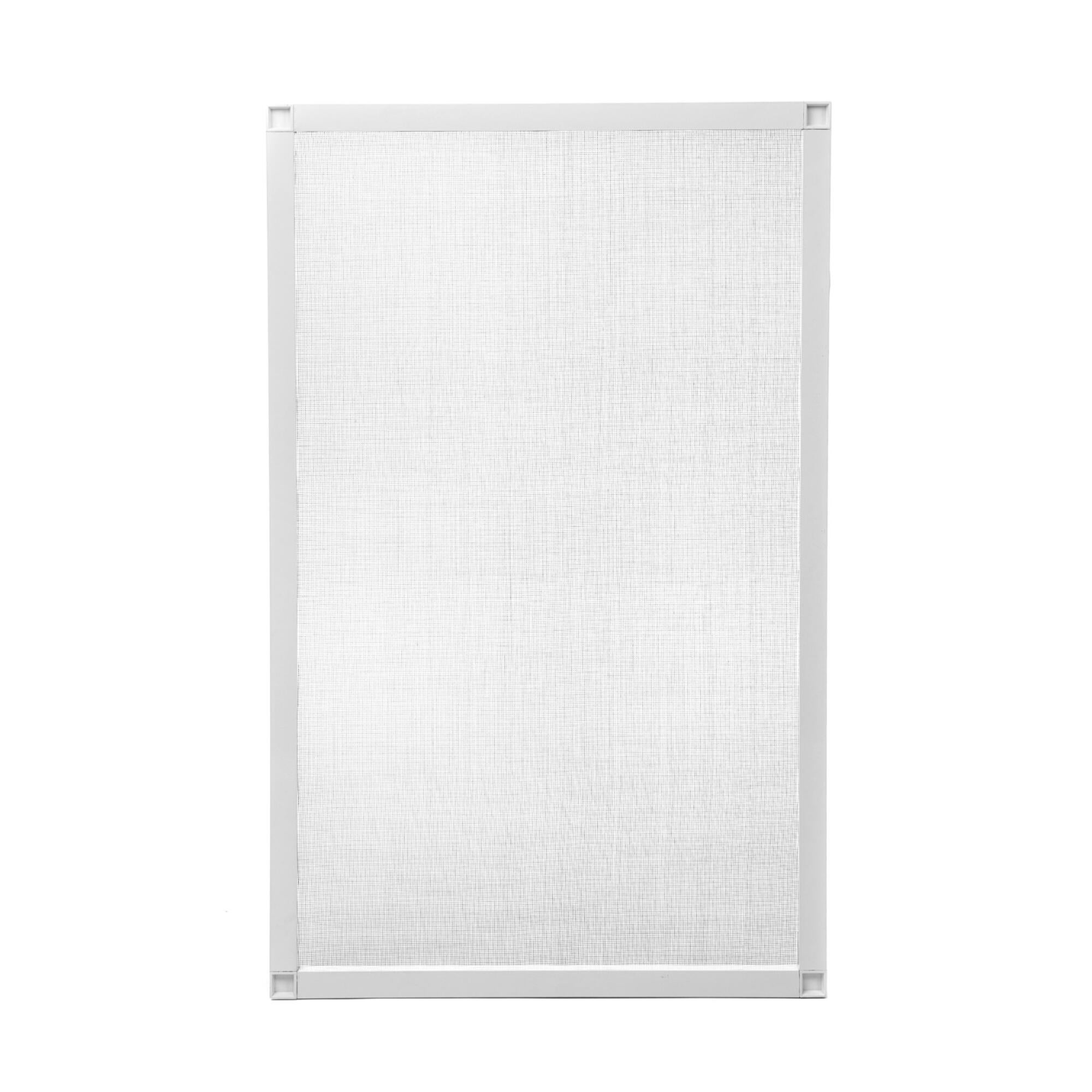 Plasa protectie tantari, pentru fereastra, fixa, 45 x 93 cm, rama aluminiu, alb