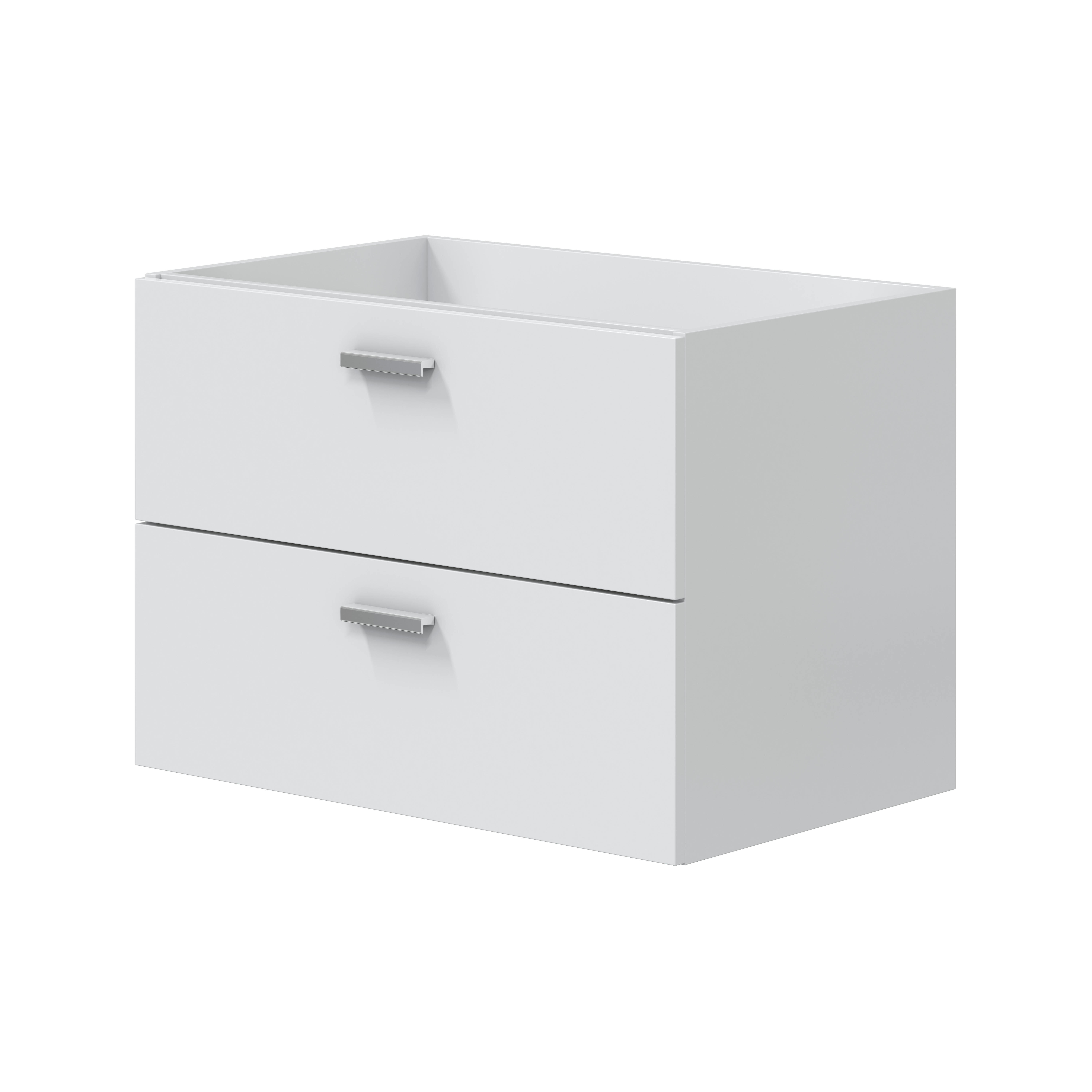 MUEBLE DE BAÑO ECO BLANCO 70X45CM 2 CAJONES - 3