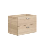 MUEBLE DE BAÑO ECO ROBLE 70X45CM 2 CAJONES - 3